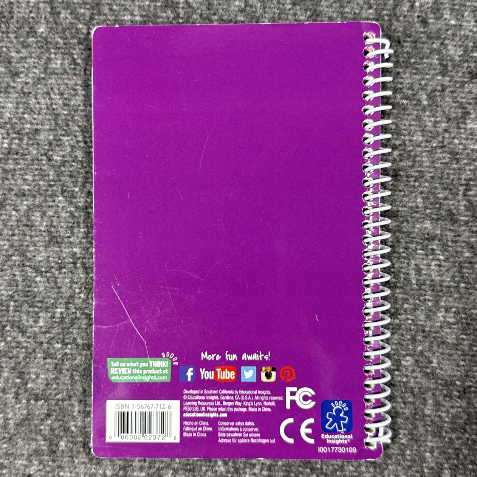 Hot Dots Jr Pre-K Math Books 1 & 2 Set