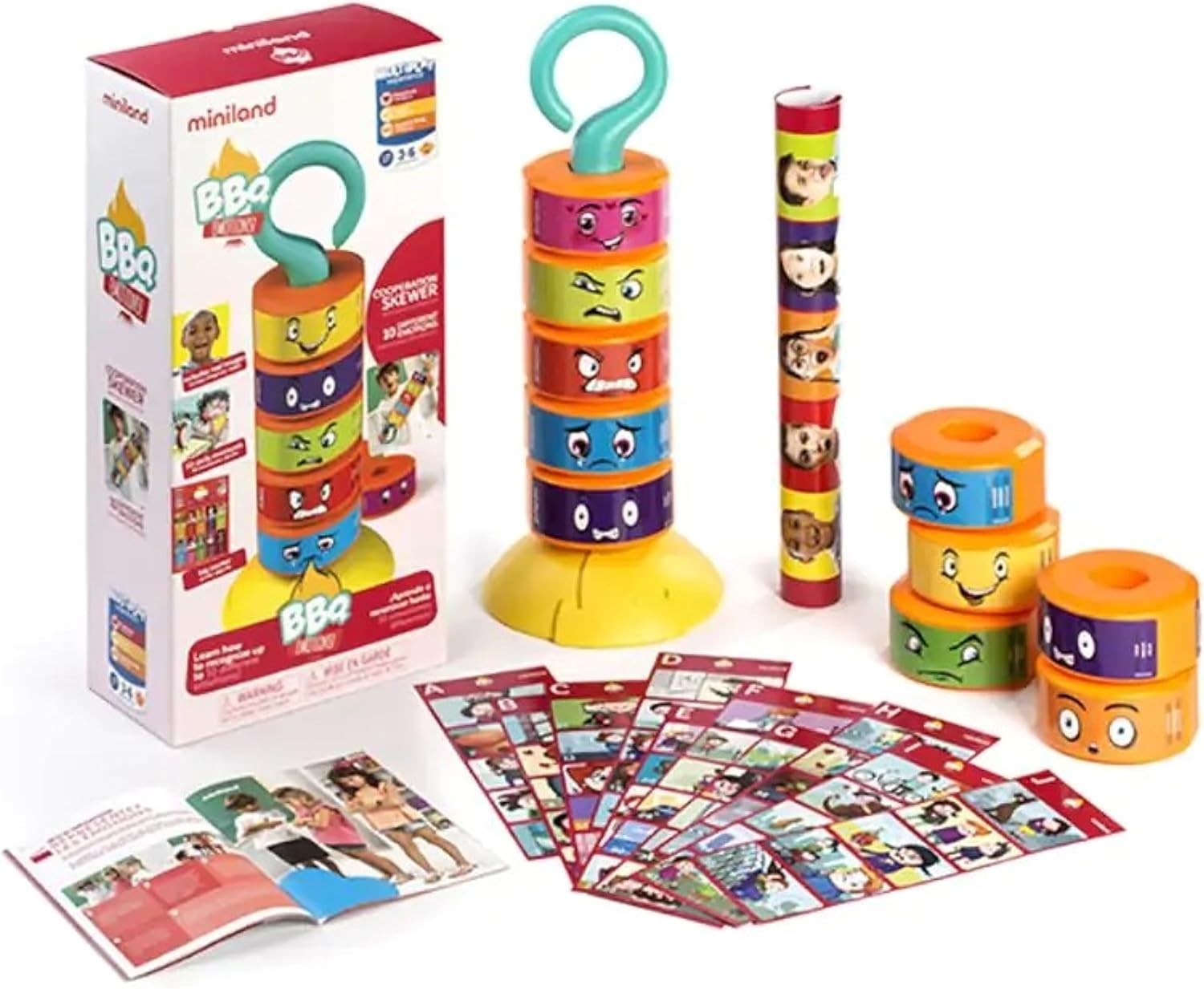 Miniland Educational – BBQ Emotions Cooperation Skewer