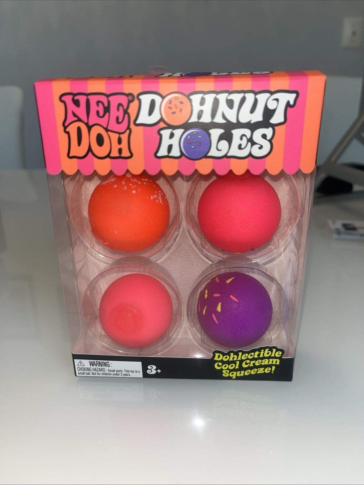🔥 NEEDOH DONUT HOLES 4-PACK (BRAND NEW) HARD TO FIND NIB~ FREE SHIP! LOOK!