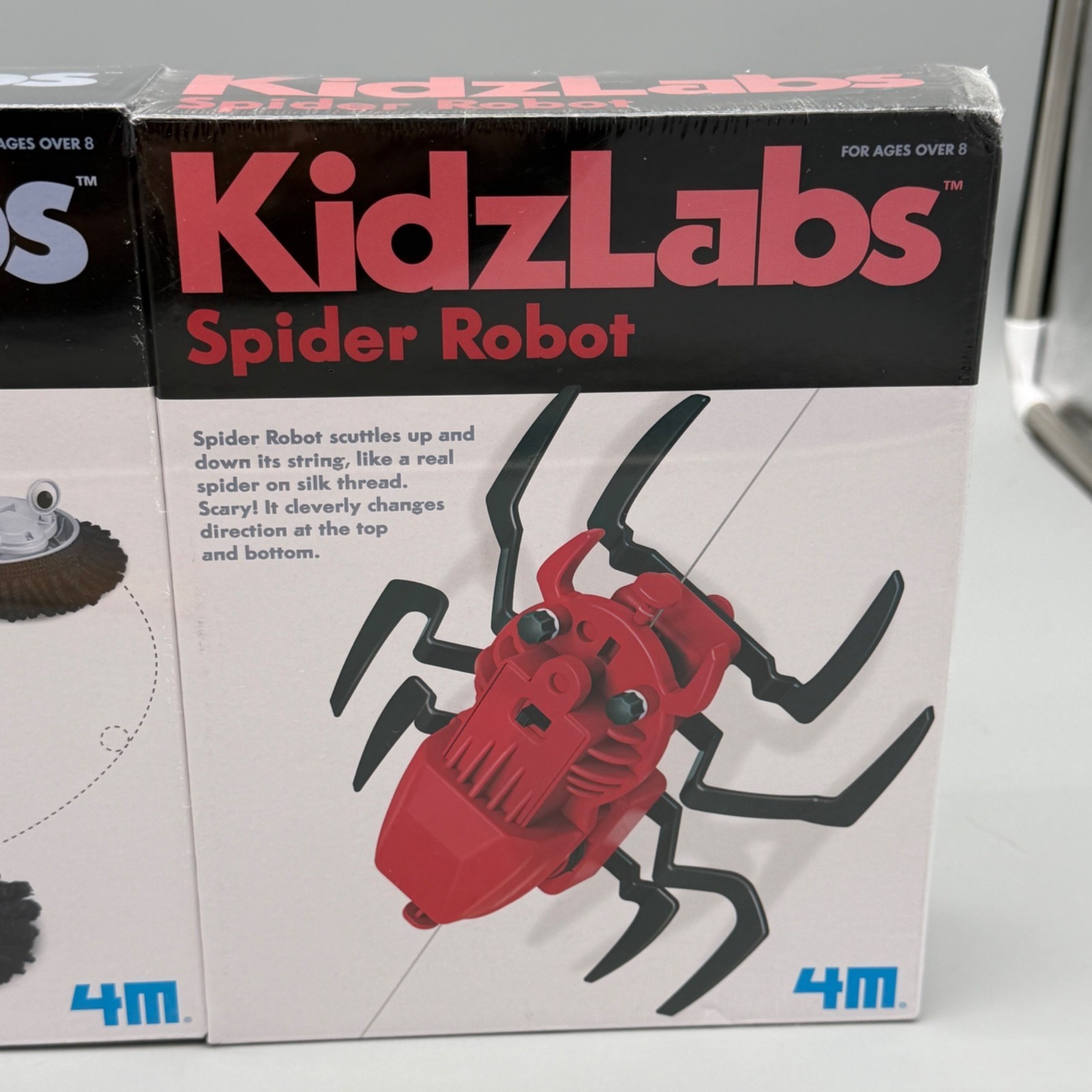 4M KidzLabs Set of 3 Kitchen Science, Smart Cleaner & Spider Robot Science Kits