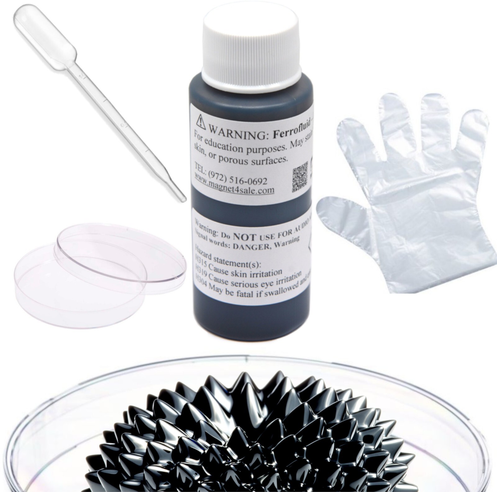 CMS MAGNETICS – Ferrofluid for Science Education in Magnetism | DYI Science Kit