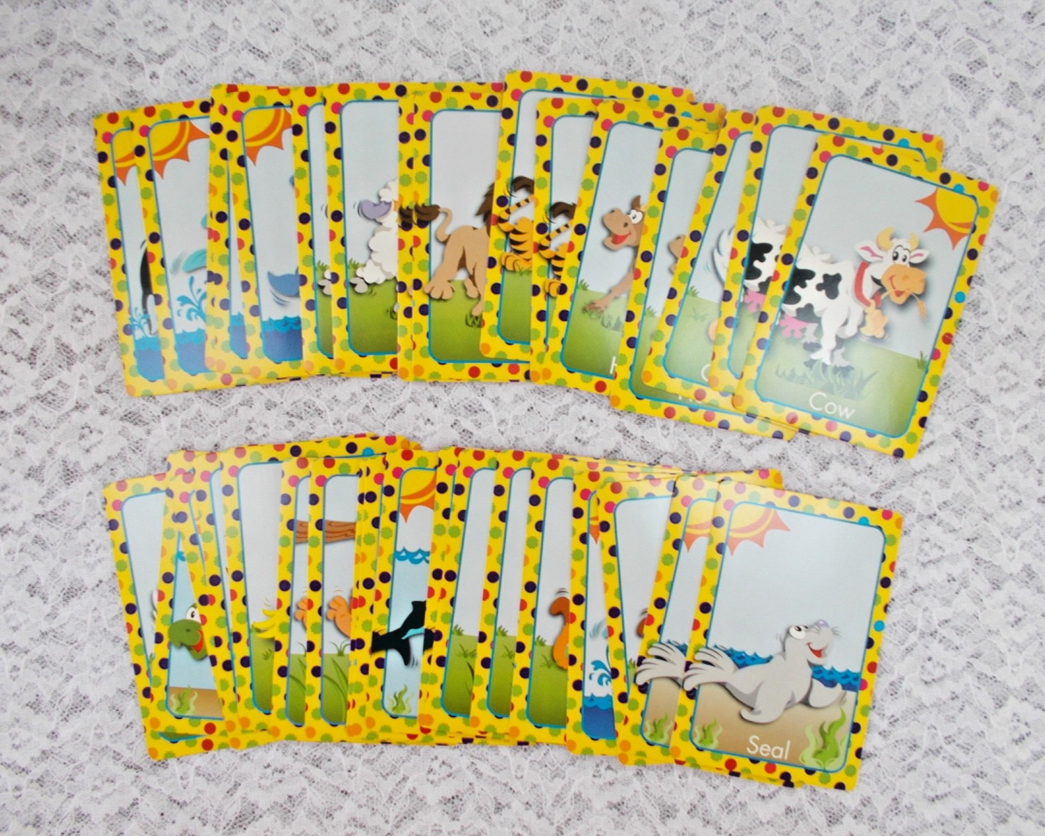 Fisher Price Educational Matching Card Game