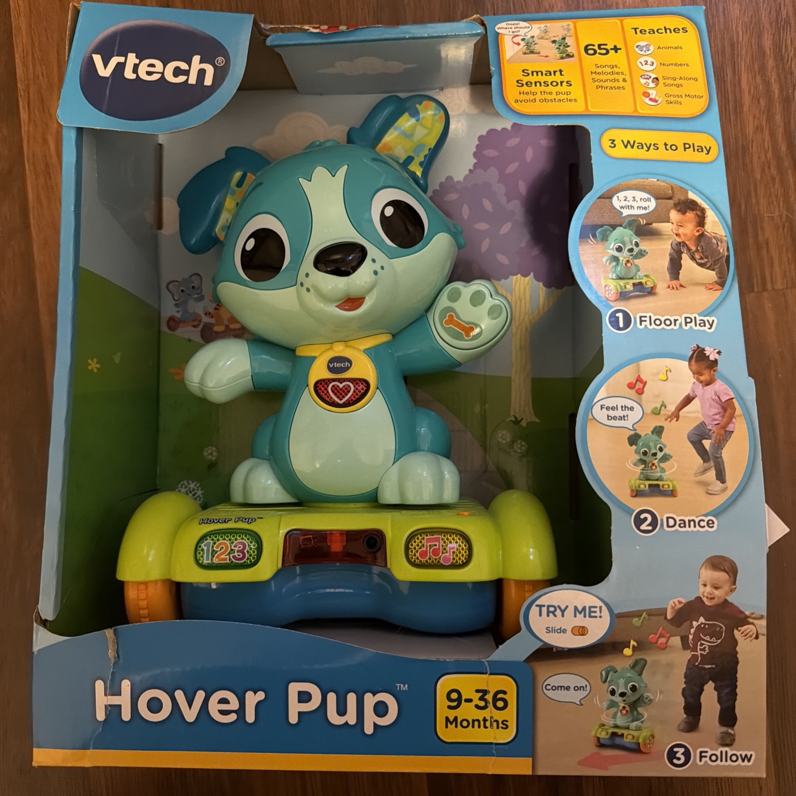 VTech Hover Pup 9-36 Months Dance Follow Learning Toy with Motion Sensors Music
