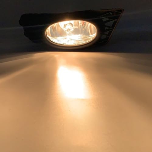 WILD BEAR Fog Lights Compatible With 2009 2010 2011 Civic Sedan 09-11 civic