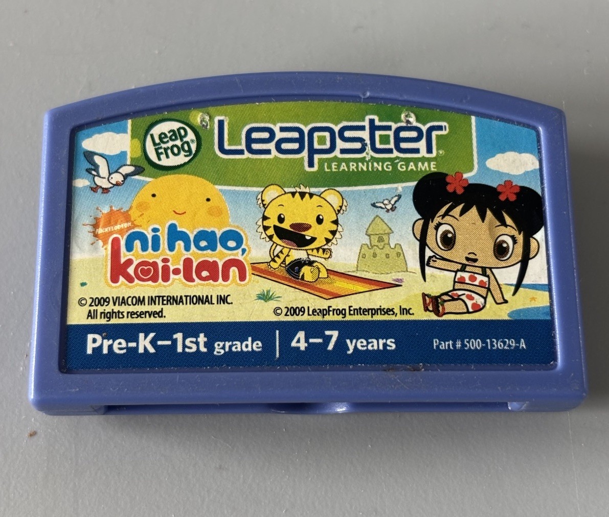 Leap Frog Leapster Learning Game Nihao Kai-lan Pre-K – 1st Grade 4-7 Years/Age