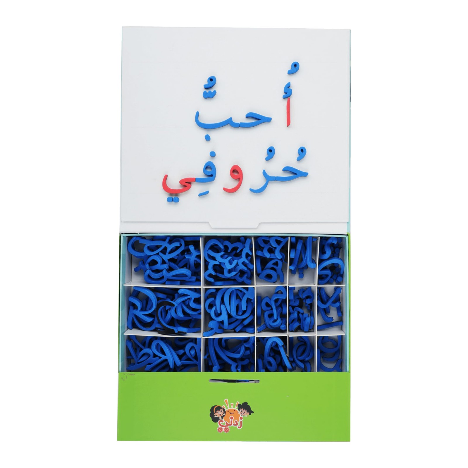 Zedne Arabic Classroom Magnetic Alphabet Letters – 300 Letters Kit – All Arabic