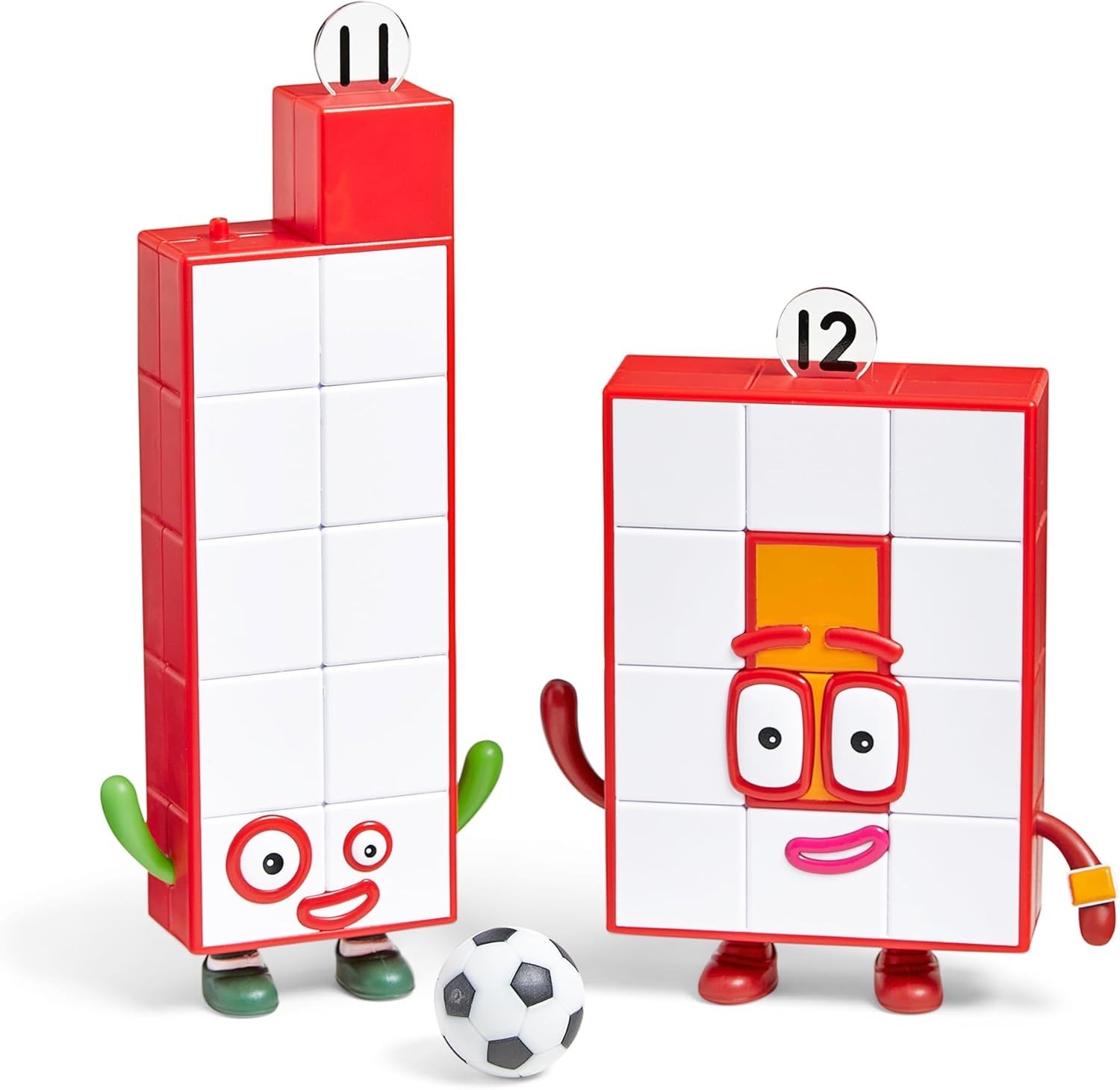 Numberblocks Friends Eleven and Twelve Figures Numbers for Toddlers Math Toys…