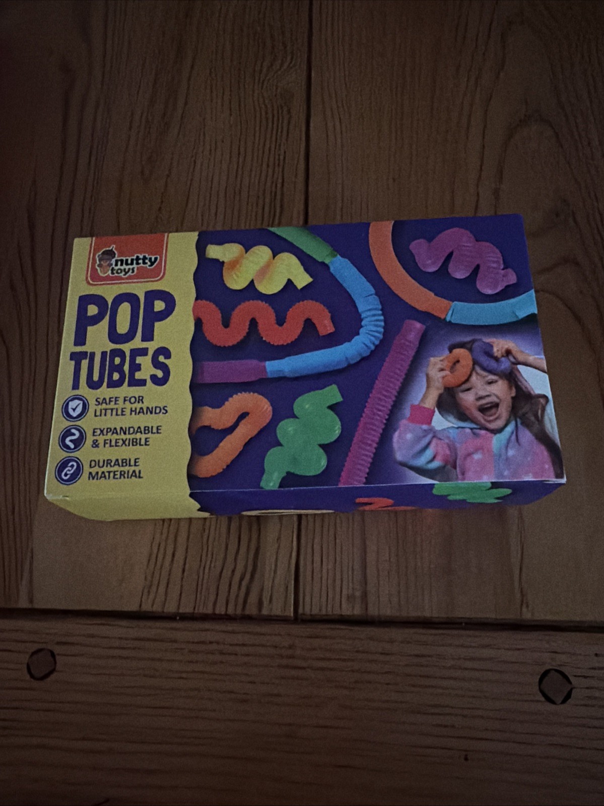Nutty Toys Pop Tubes – Sensory – Endless Creativity & Fun for Kids Large