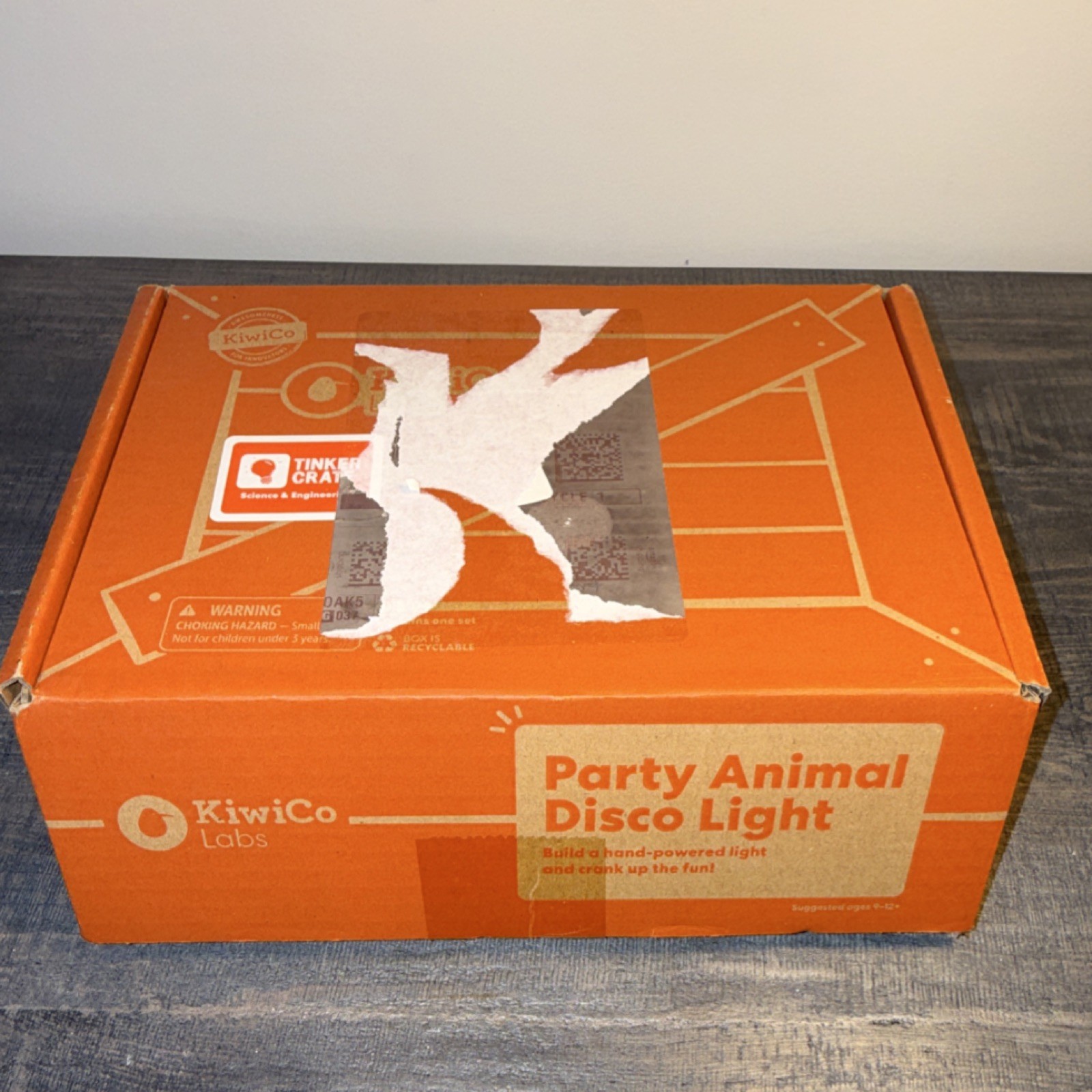 KiwiCo Labs Party Animal Disco Light Engineering Kit for Kids Ages 8-11
