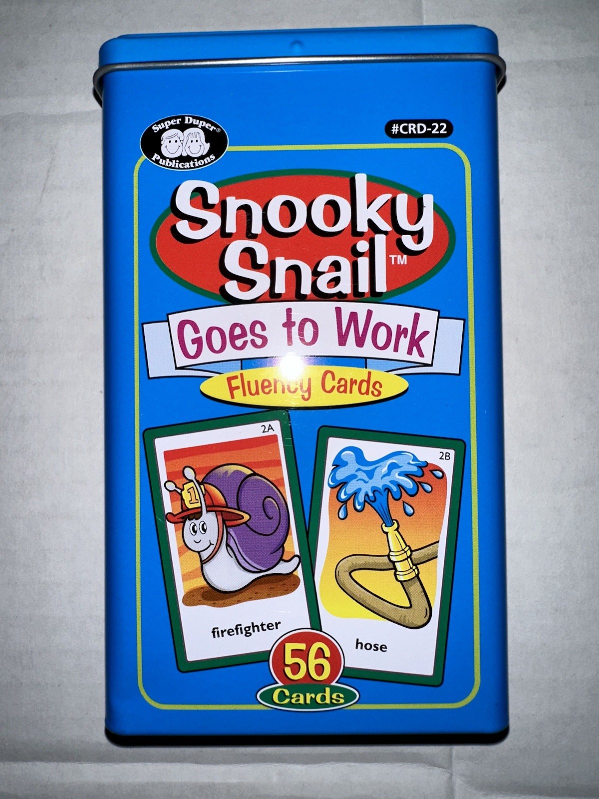 Snooky Snail Goes To Work Fluency Cards Super Duper Publications Speech therapy