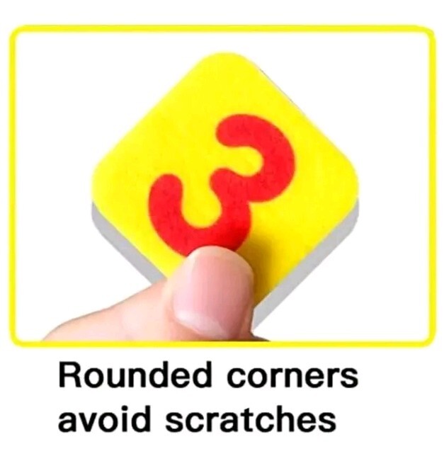 Preschool Educational Math Counting Early Learning Toy For Toddlers Soft Felt