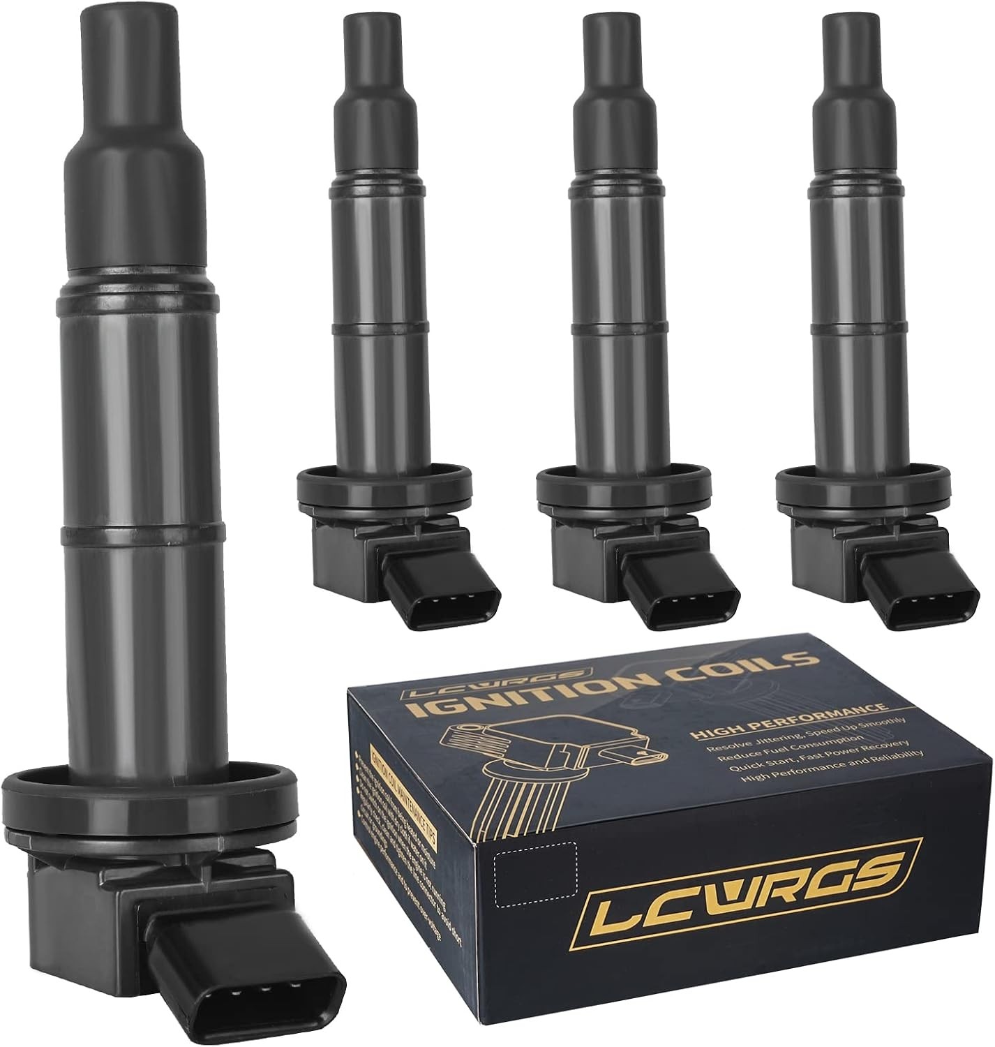 Ignition Coil Set 4 Pack Toyota 2.4L 2002 2009