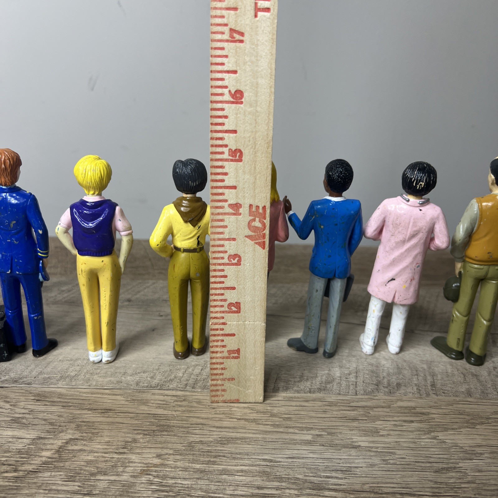 Lakeshore Block Play People Community Members Workers Career Figures Lot Of 10