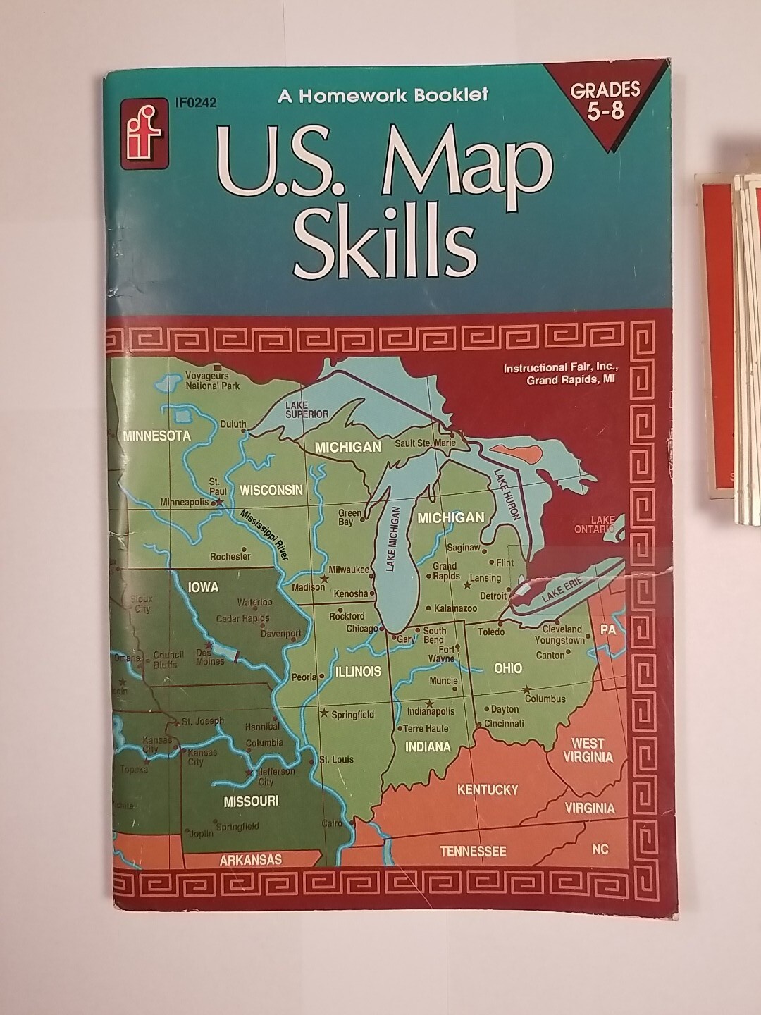 US Map Skills Booklets and Flashcards State Geography Region Capitals Homeschool