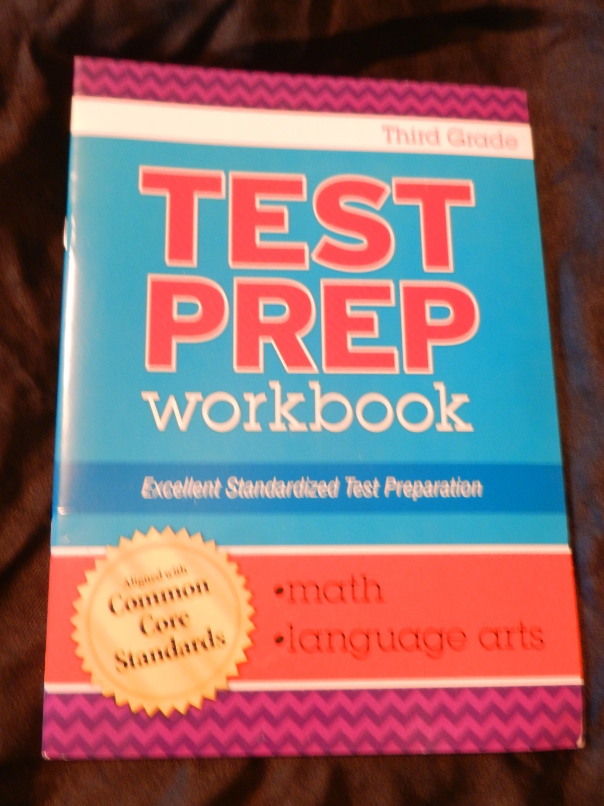 Grade 3 Language Arts Math Workbook Test Prep