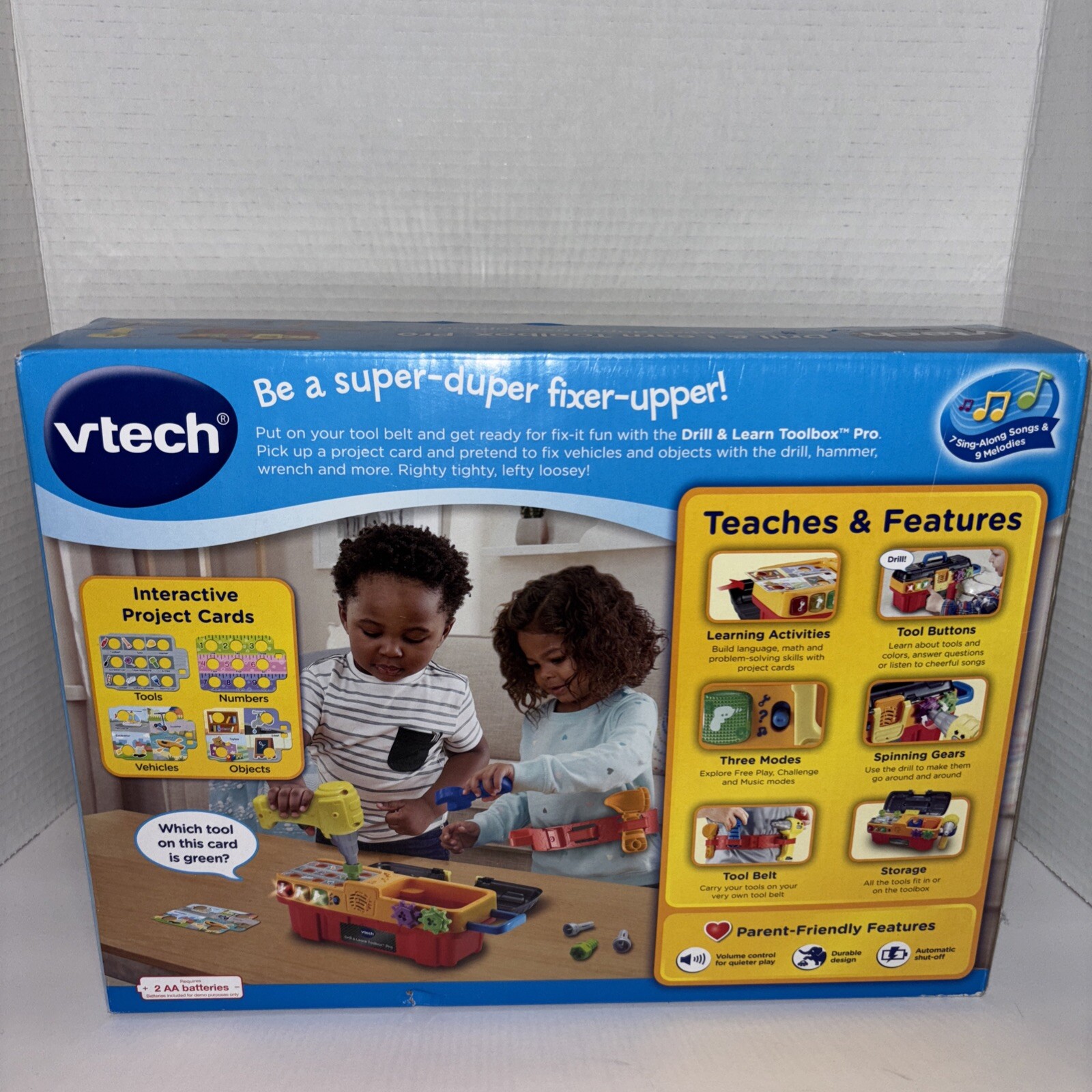 VTech Drill & Learn Toolbox™ Pro Play Construction Toys & Tools with Accessories