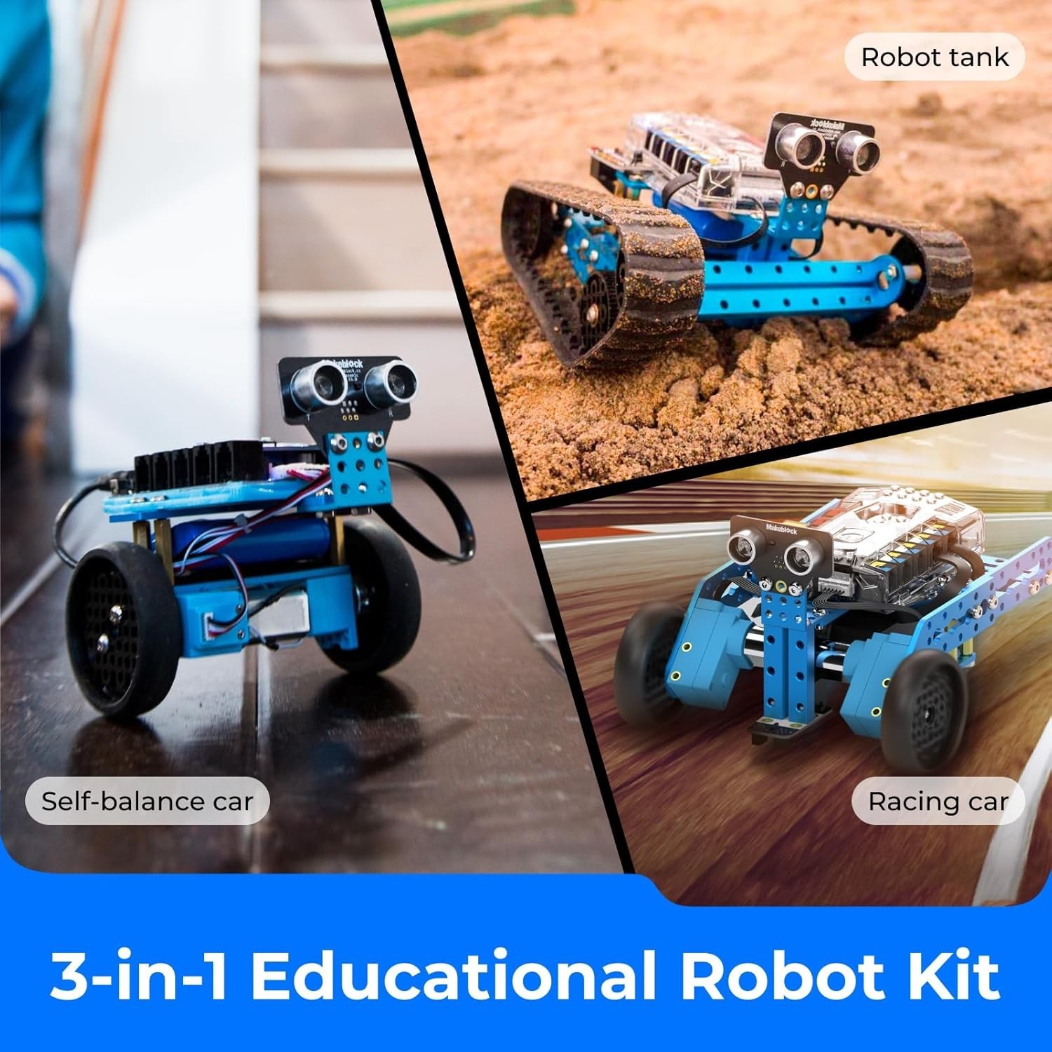 STEM Learning with 3-in-1 mBot Ranger Robotics Kit – 16 Coding Projects Inside