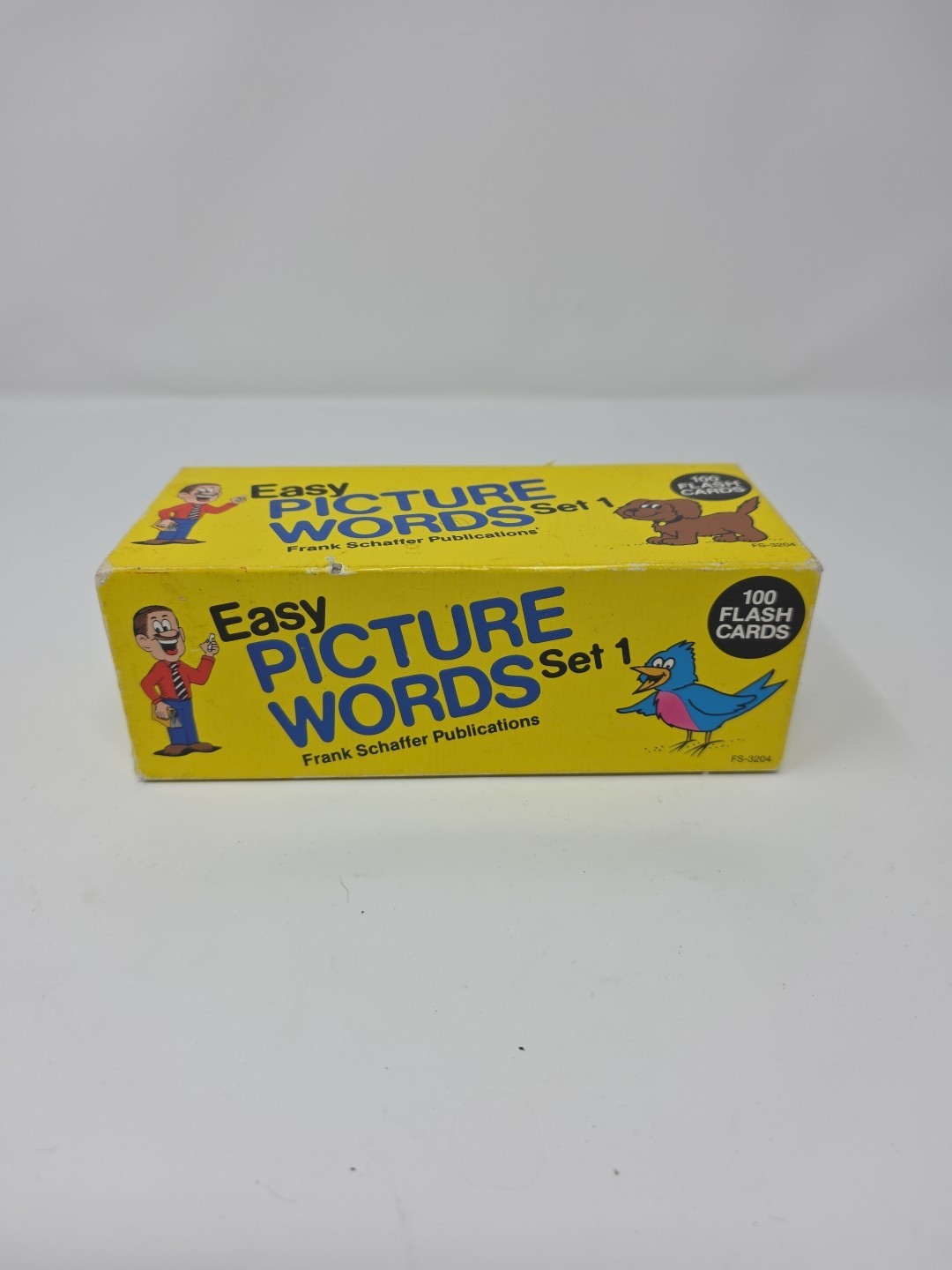 1987 Frank Schaffer’s Easy Picture Words Flash Cards Set 1