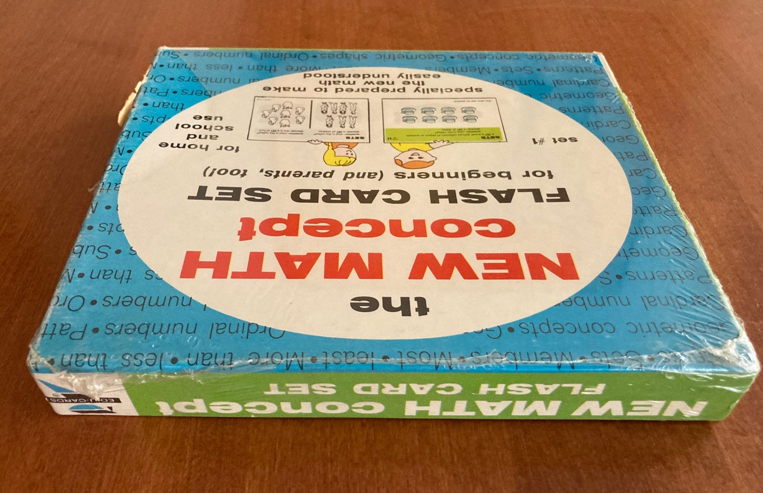 Factory Sealed Vintage Math Flash Cards Set EDU Toys R Us Home And School Unused