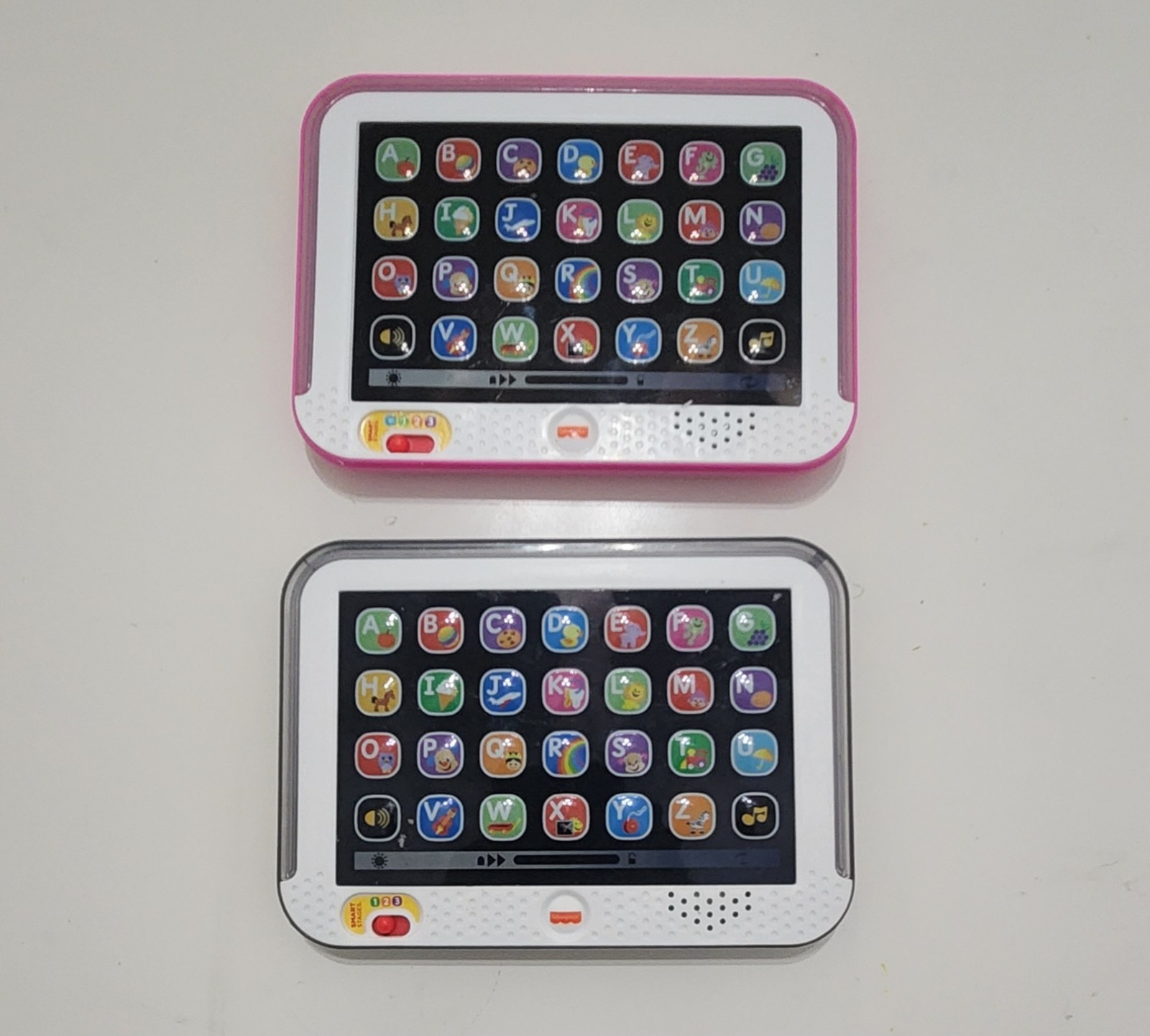 2 Fisher-Price Laugh & Learn ABC Tablet Smart Stages Educational Toy Tested