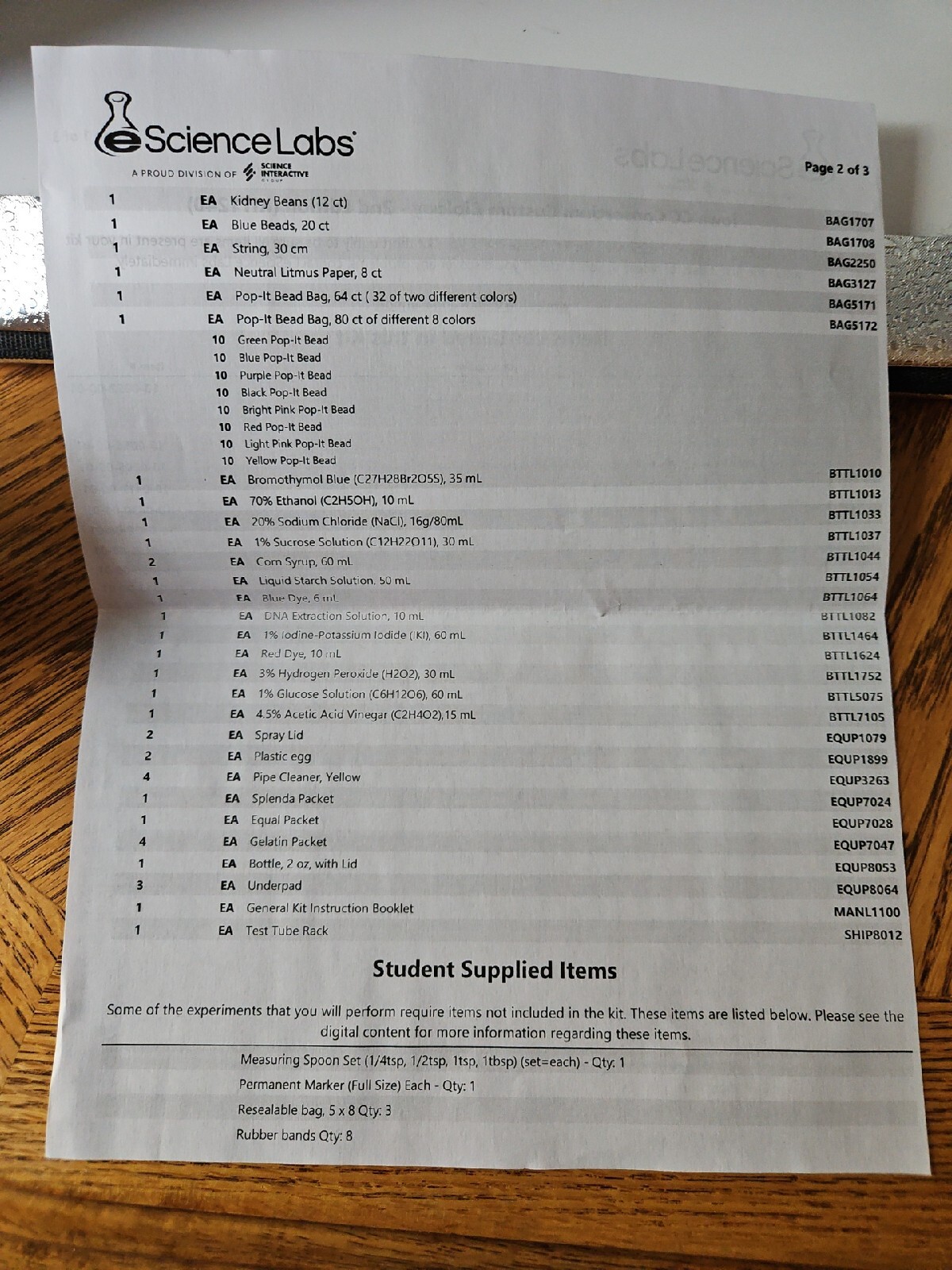eScience interactive Iowa CC Consortium Custom Biology 2nd Edition (Kit1240)