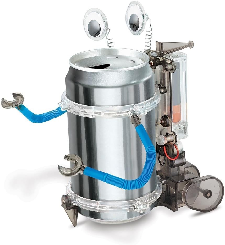 Build a Recycled Tin Can Robot with KidzRobotix DIY Science Kit