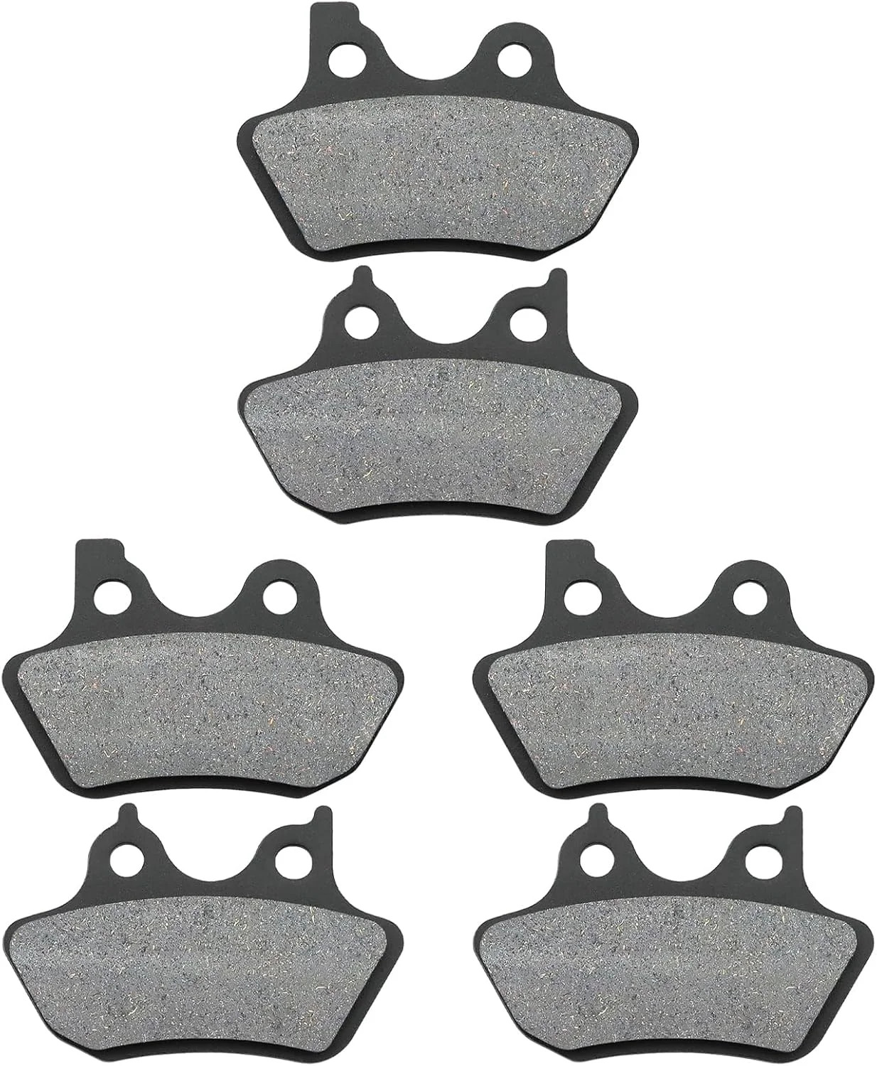Front and Rear Brake Pads for Harley Davidson 2000-2007 Dyna Electra Glide Ultra