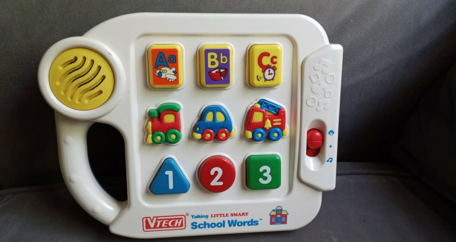 VTech Talking Little Smart School Words Tested-Works Pre-Owned Vintage
