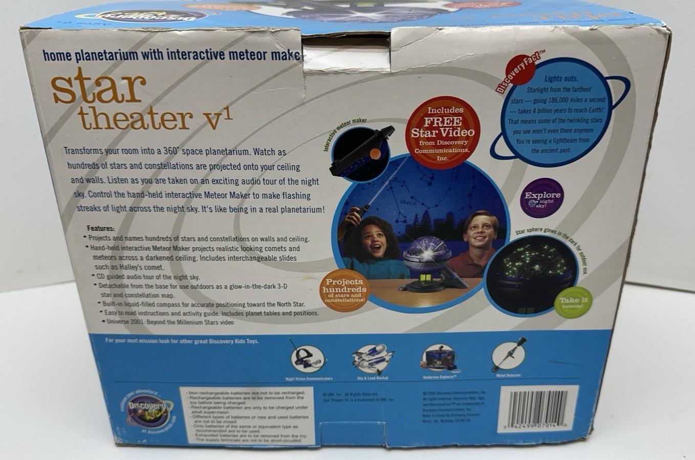Discovery Kids Star Theater Night Sky Planetarium Child Learning – Not complete