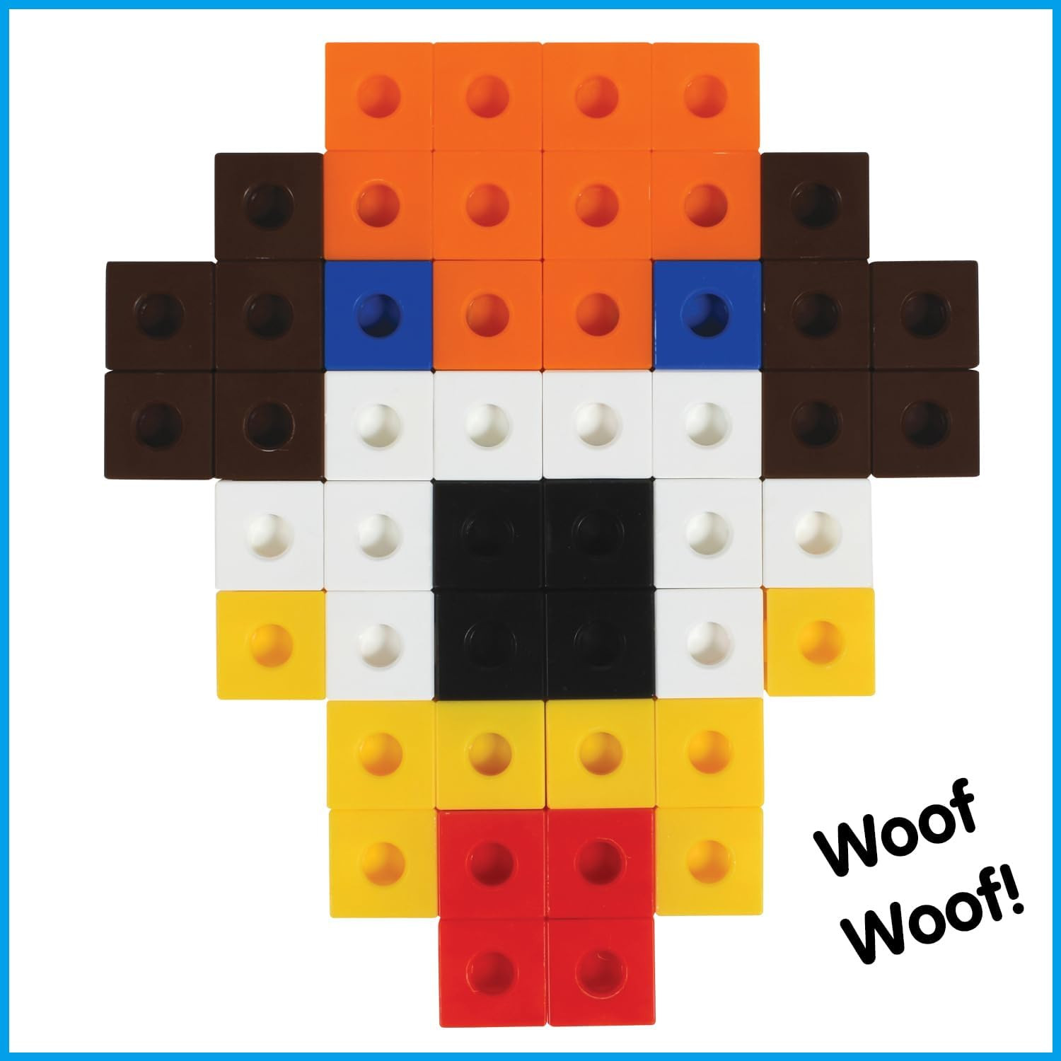 Edxeducation Linking Cubes | Set of 100 | Counting Cubes | Color Sorting Toys |