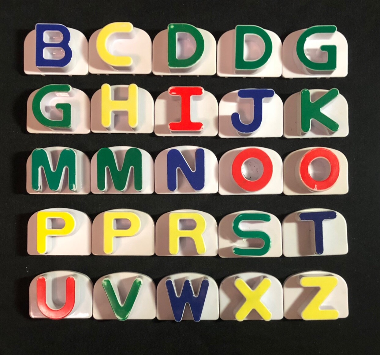 Leap Frog Magnetic Fridge Phonics Word Whammer Replacement Uppercase Letters