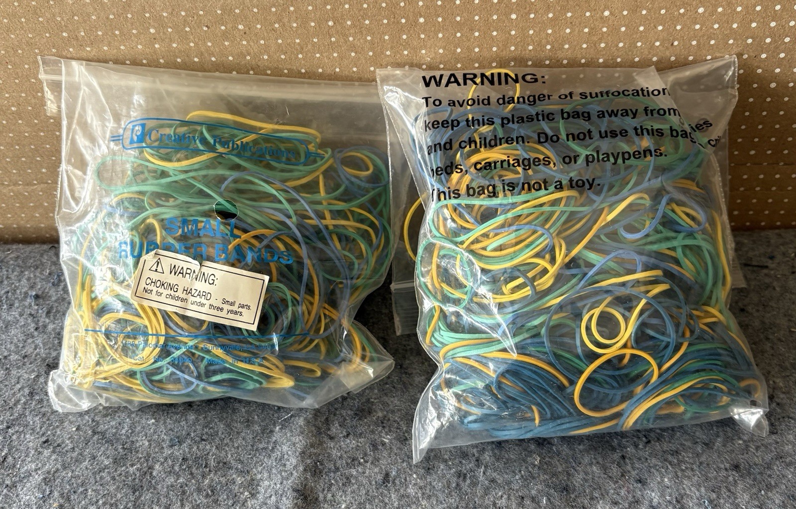 Lot of 38 Blue GeoBoards 7″x7″ R30753 Math Geometry Manipulative & Rubber Bands