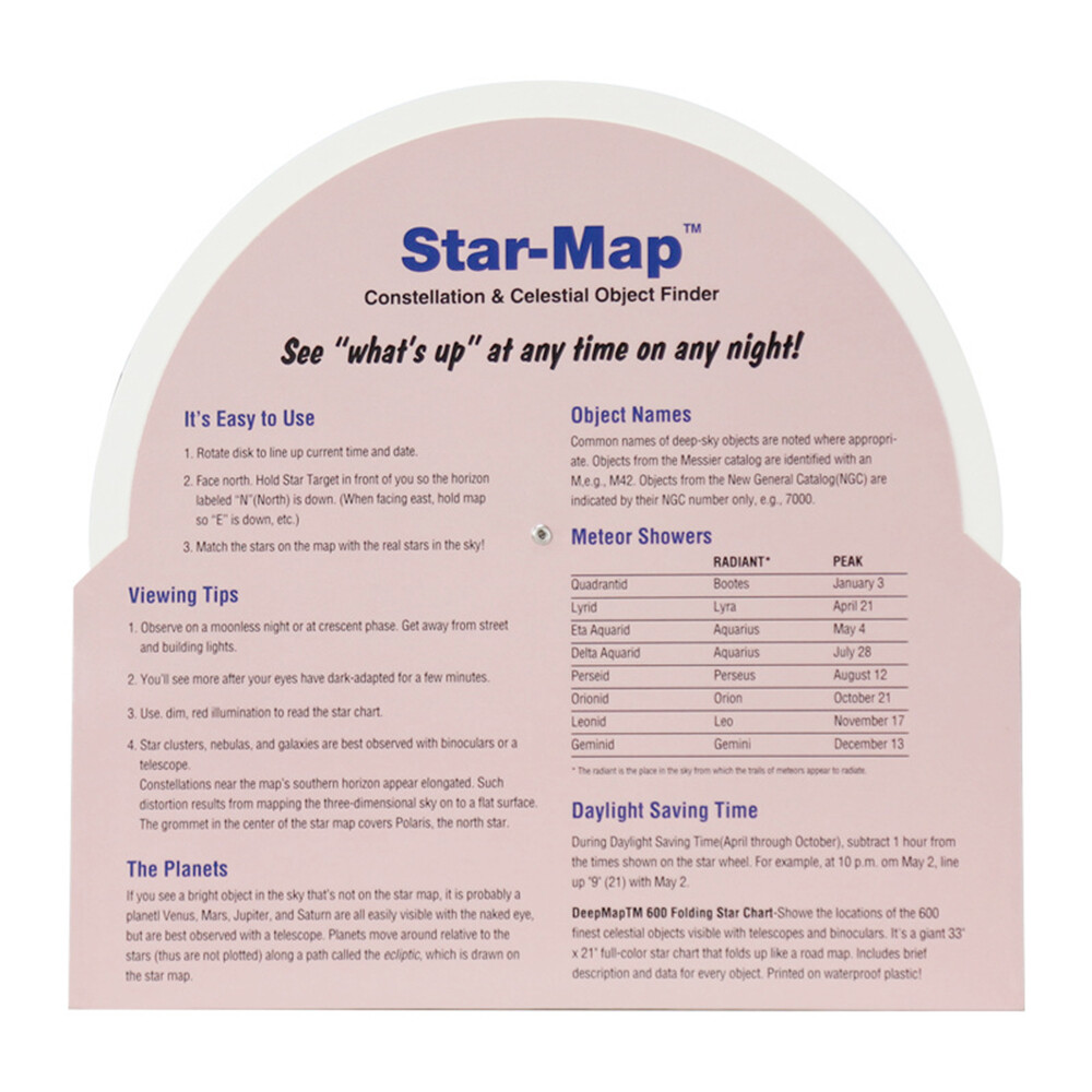 10PCS Astronomy Observing Guide Map Constallation & Celestial Object Finder