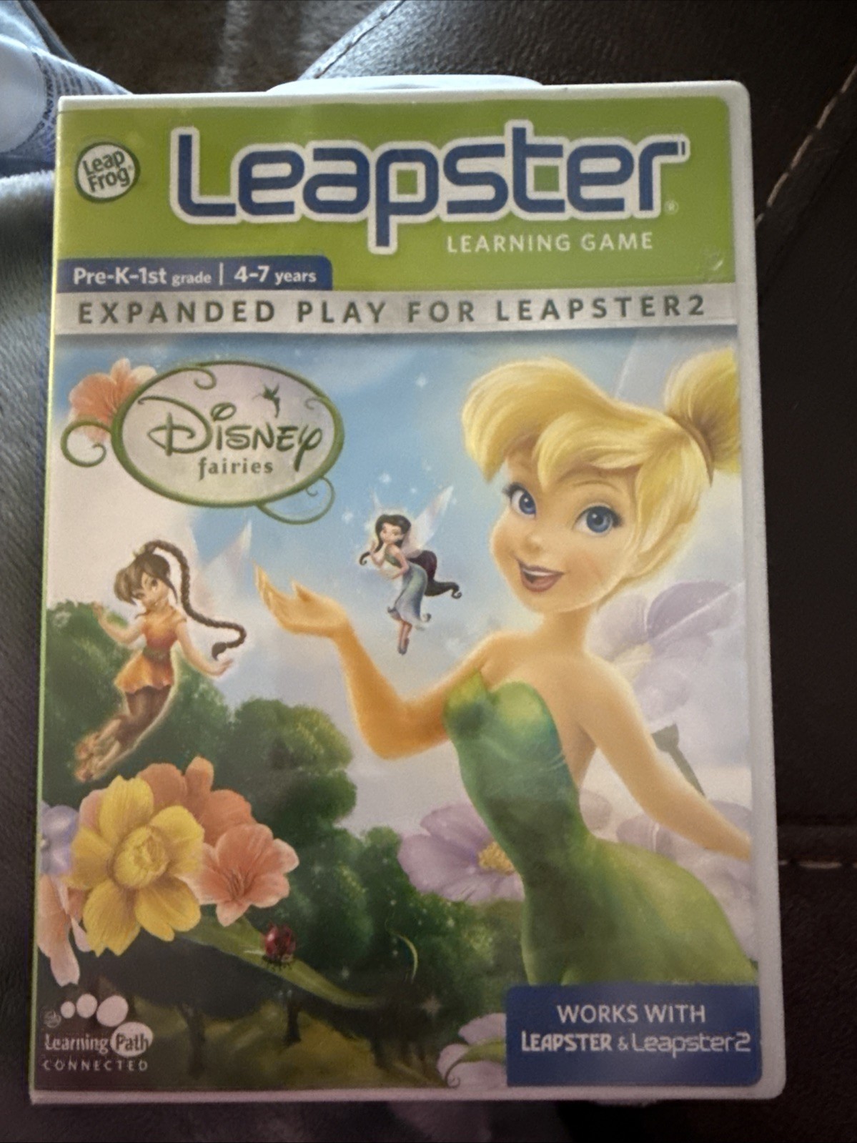 LeapFrog Leapster 1 & 2 Learning Game: Disney Fairies TINKER BELL