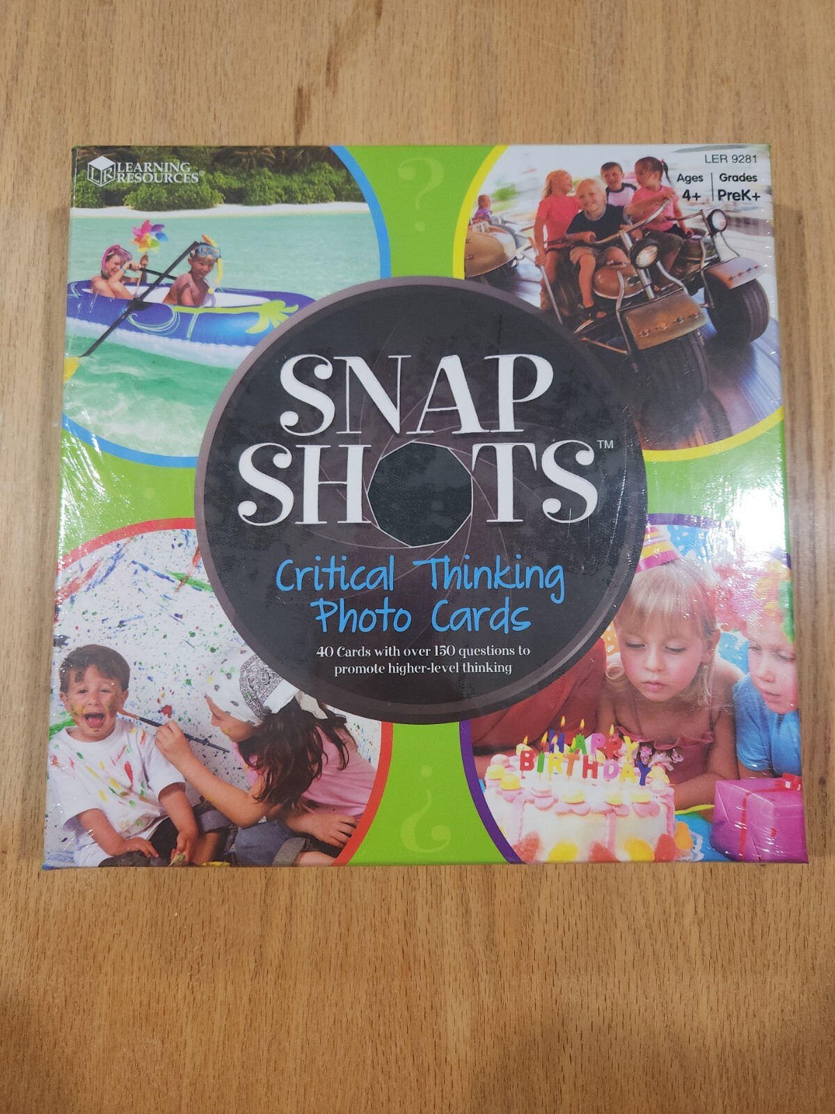 Learning Resources Snap shots Critical Thinking Photo Cards PreK+ Home School