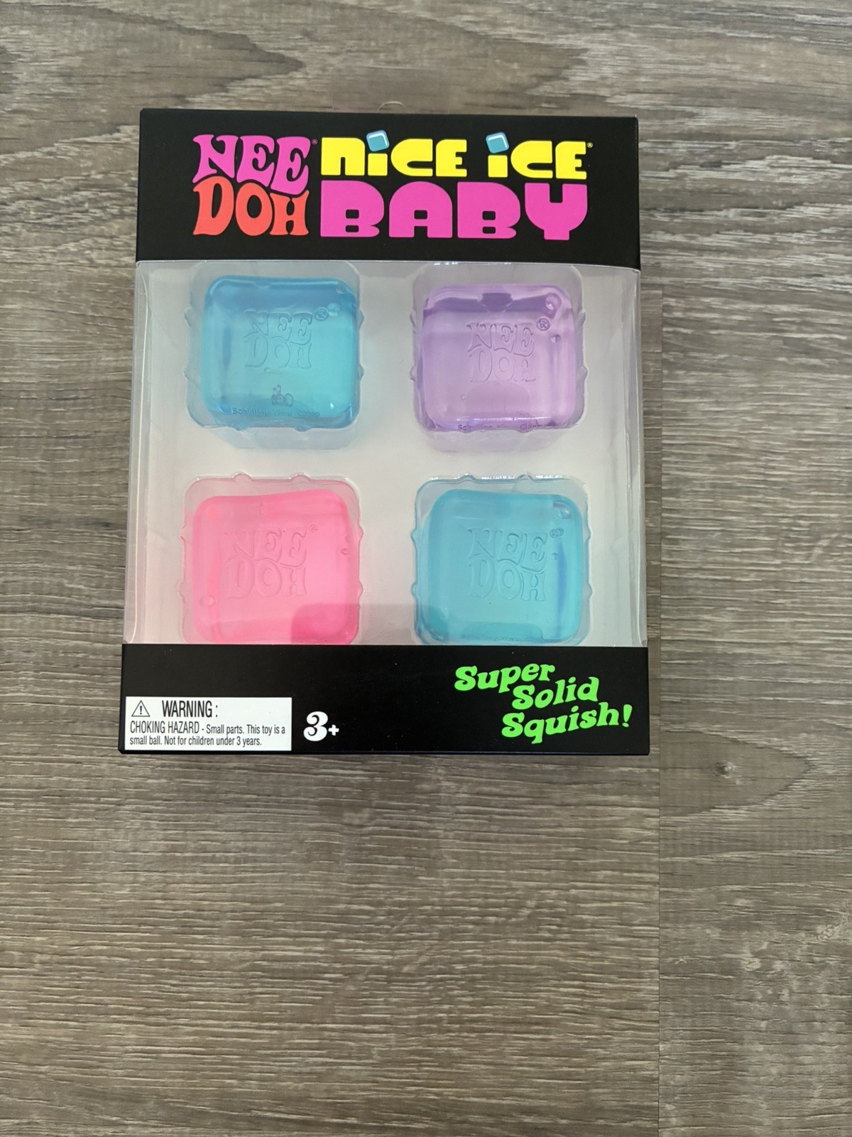 BRAND NEW ~ 4 Pack SEALED Needoh Nice Ice Baby Bundle (Mini Nice Cubes) IN HAND
