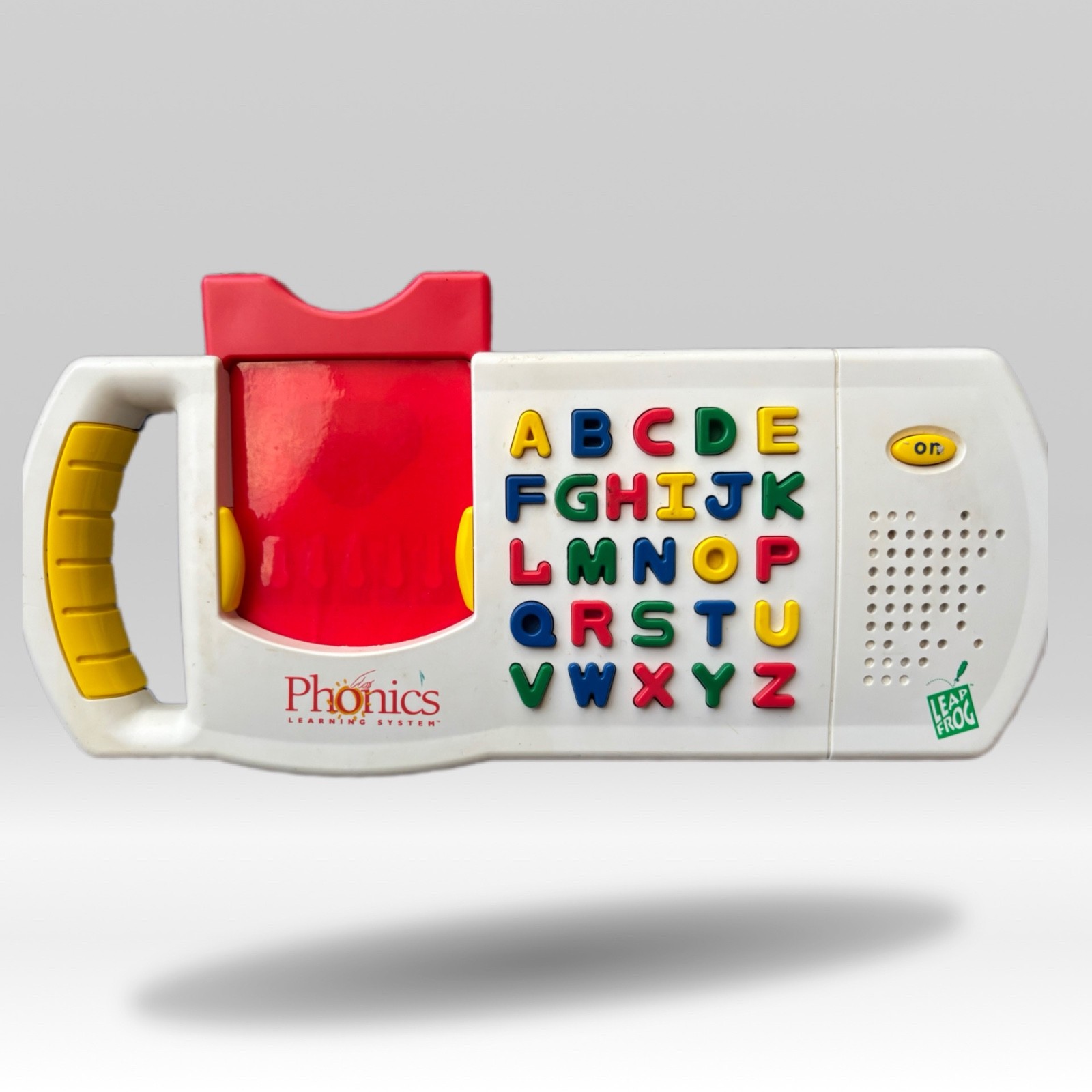 1995 Leap Frog Phonics Traveler Learning System Console NO CARDS! Tested Works