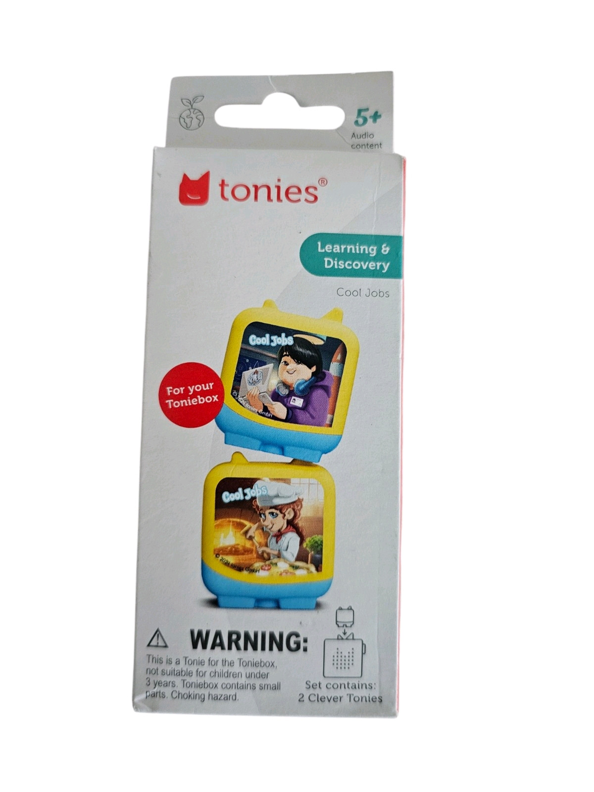Clever Tonies Set: COOL JOBS Audio Characters Set NEW For Toniebox