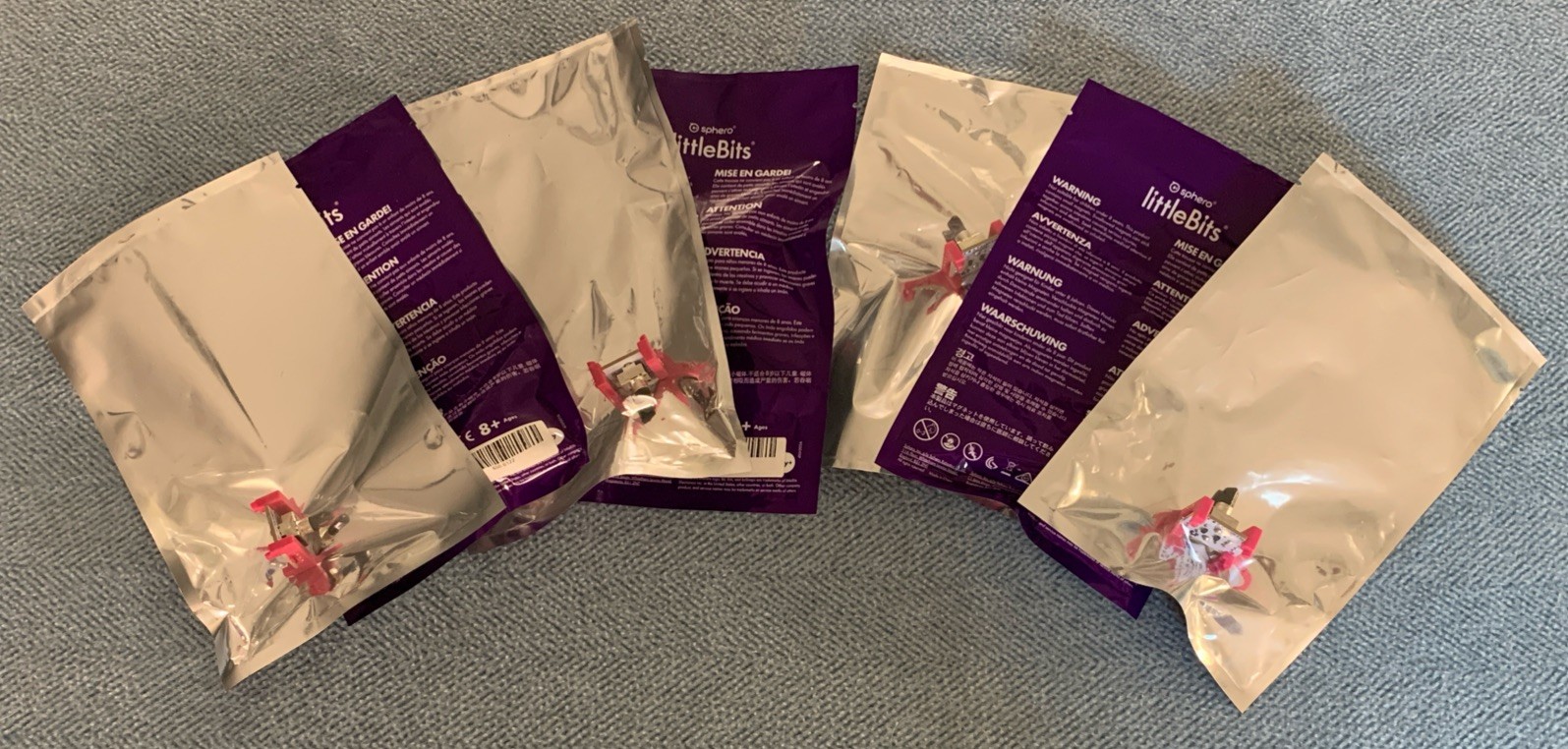 Sphero littleBits STEM Kit Components: i6 Dimmer Modules V0.3 – Lot Of 7 SEALED