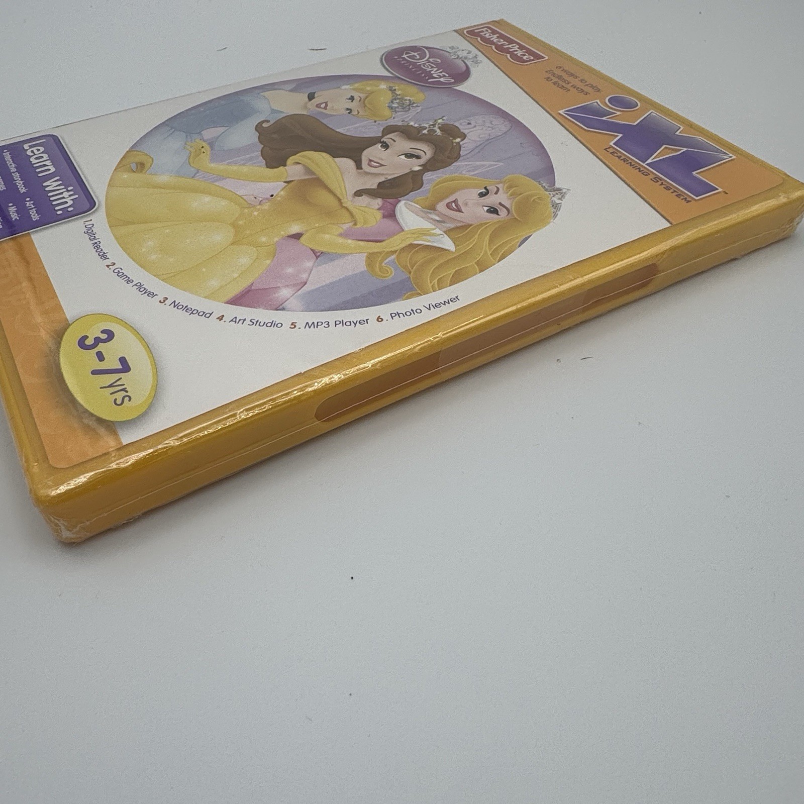 Fisher Price iXL Disney Princess Learning System Game Sealed Belle Cinderella