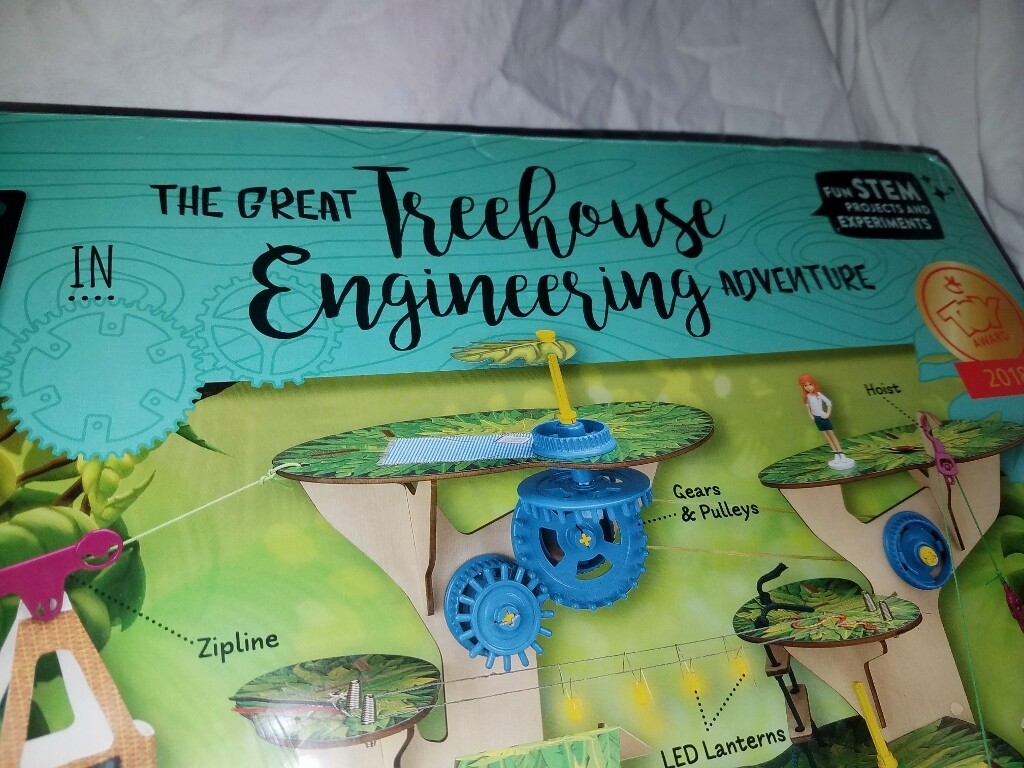 NEW Pepper Mint The Great Treehouse Engineering Adventure Stem Kit For GIRLS