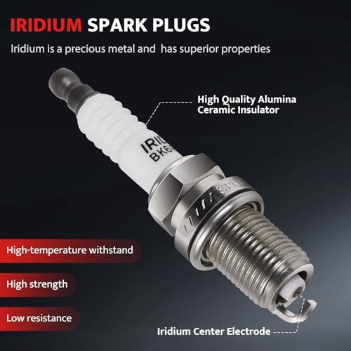 Round Ignition Coil Packs Spark Plugs fit for V8 5.3 6.2 2014 2015 2016 2017