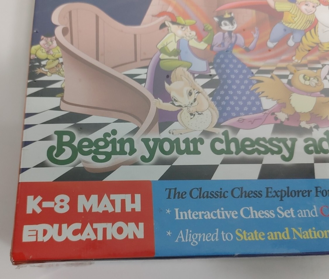 YAMIE CHESS STEM Game Adventures of Tigermore and The Mind Angels K-8 Math NEW