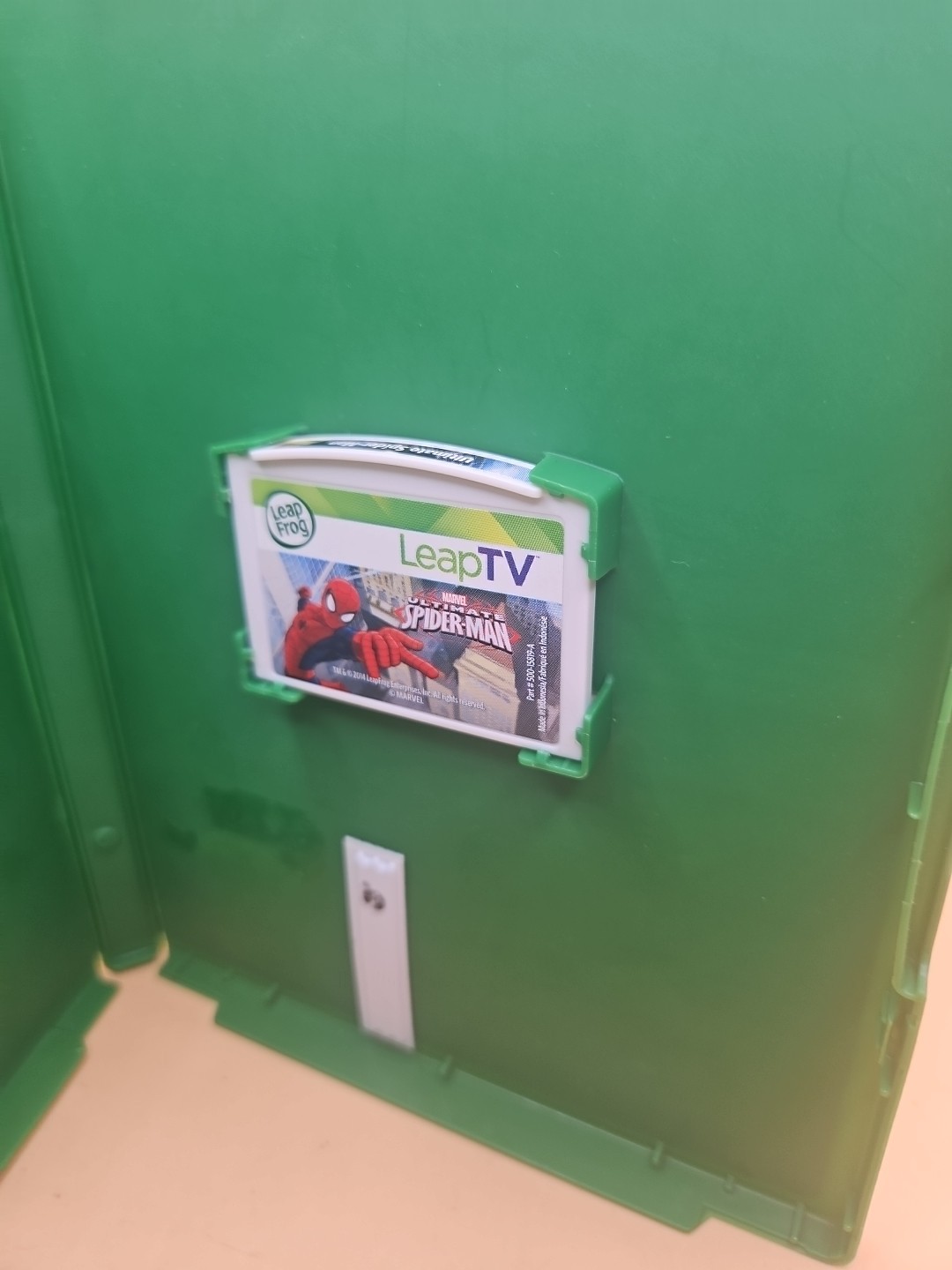 LeapTV Marvel Ultimate Spiderman Leap Frog TV Educational Video Game Complete