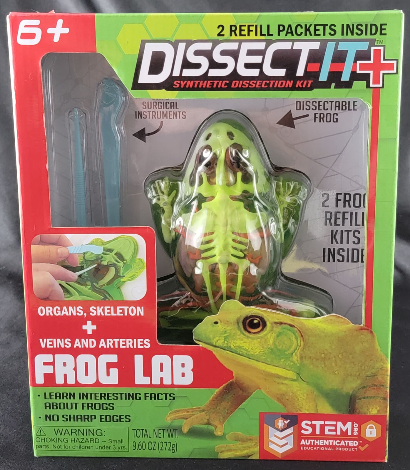 DISSECT IT+ Synthetic Frog Dissection Kit Lab Homeschool Science STEM New In Box