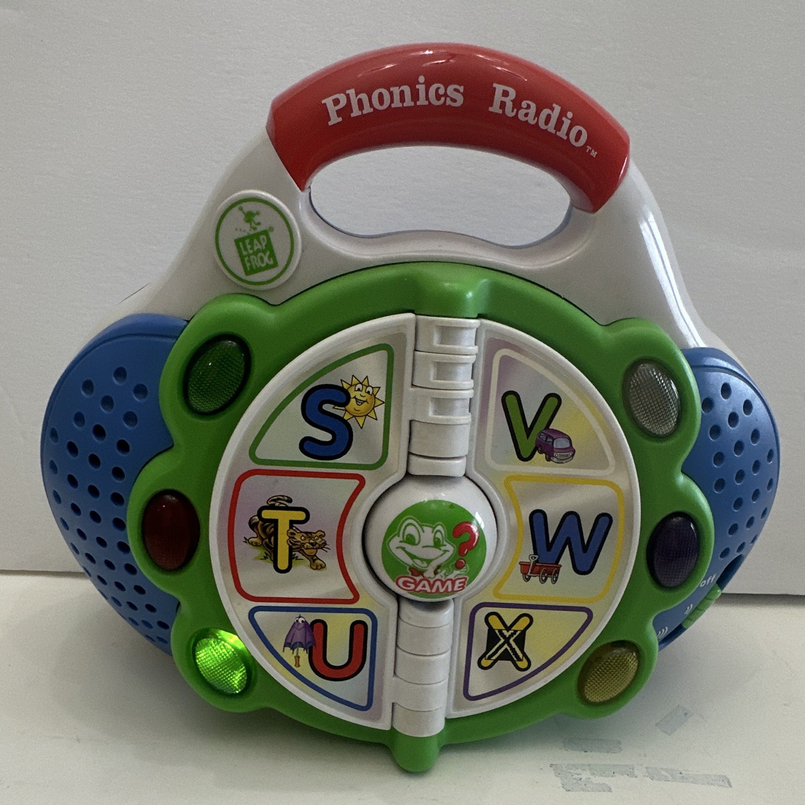 LeapFrog Phonics Radio Electronic Learning System Vintage 2002 MPN 21001