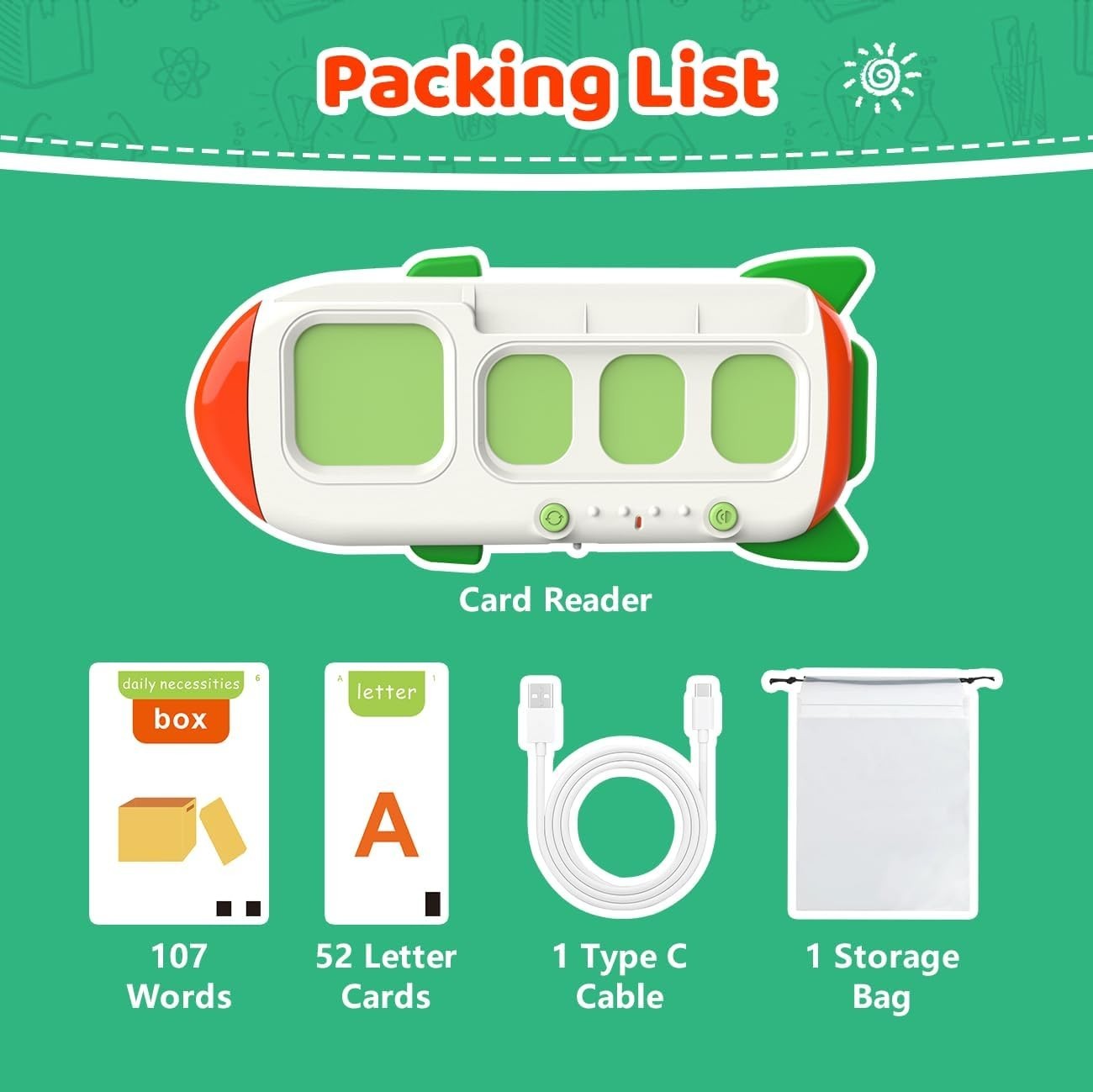 Letter Matching Games – Educational Toy for 3-6 Olds