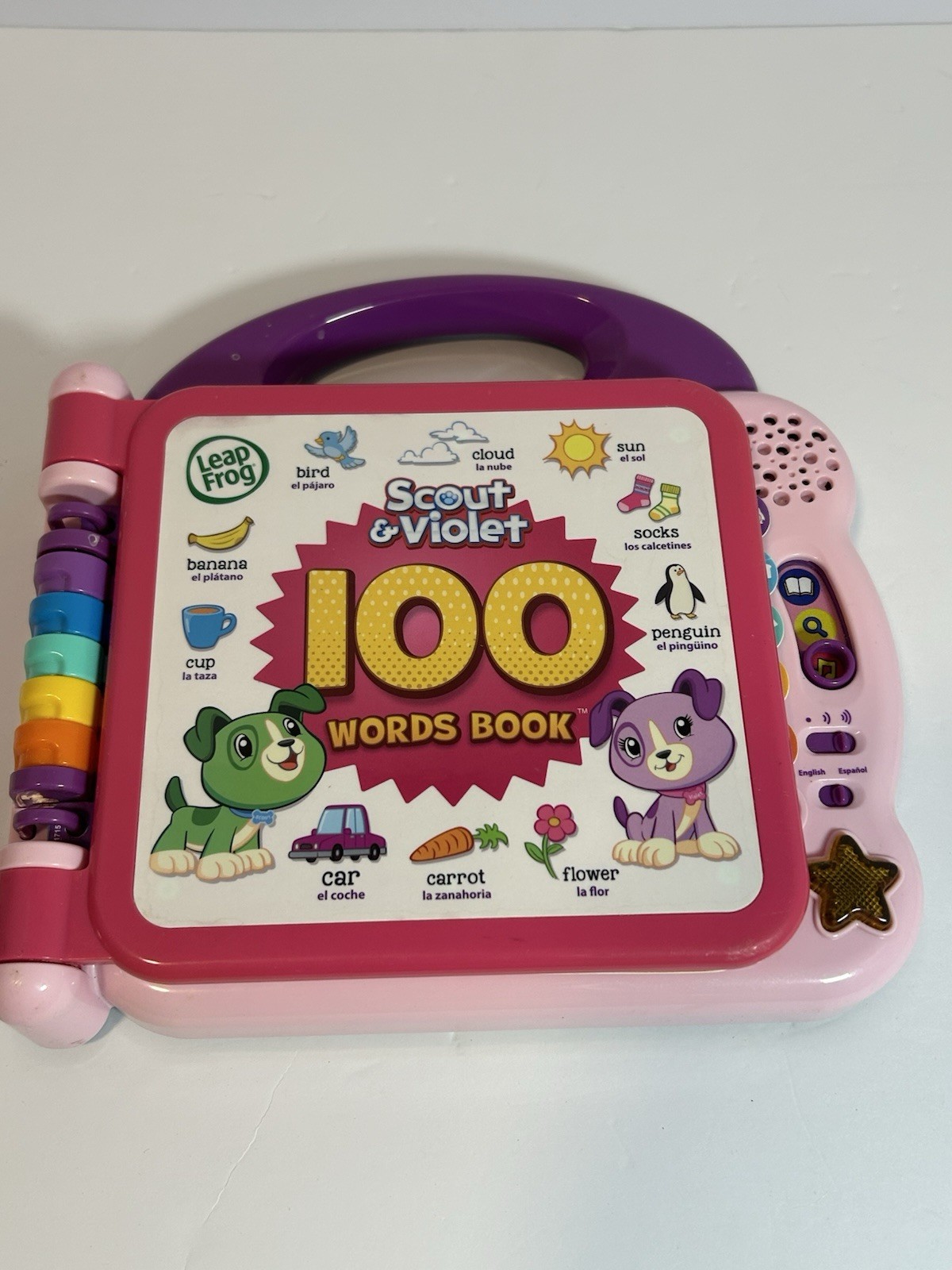 Leap Frog Learning Friends Scout & Violet 100 Words Electronic Book 2018 Toy