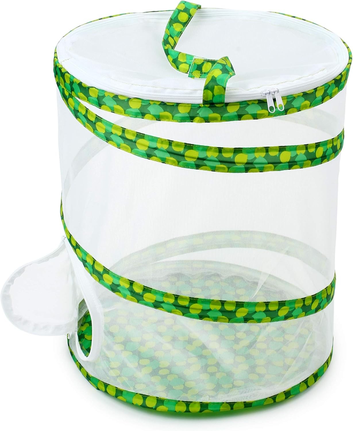 RESTCLOUD Insect and Butterfly Habitat Cage Pop-up Terrarium 12×14 Inch Mesh