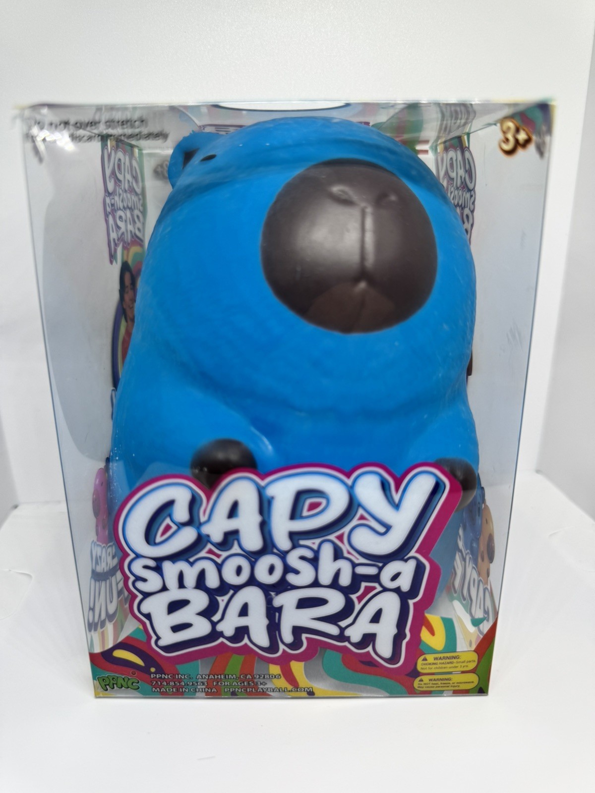 🔥 PPNC Capy Smoosh-a Bara Squishy Squeeze Squeezy Sensory Toy Brand New
